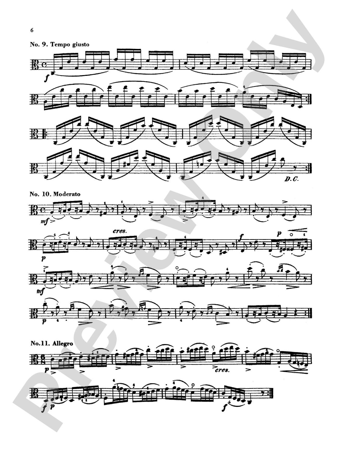 Kayser: Thirty-Six Studies, Op. 43: Viola Book