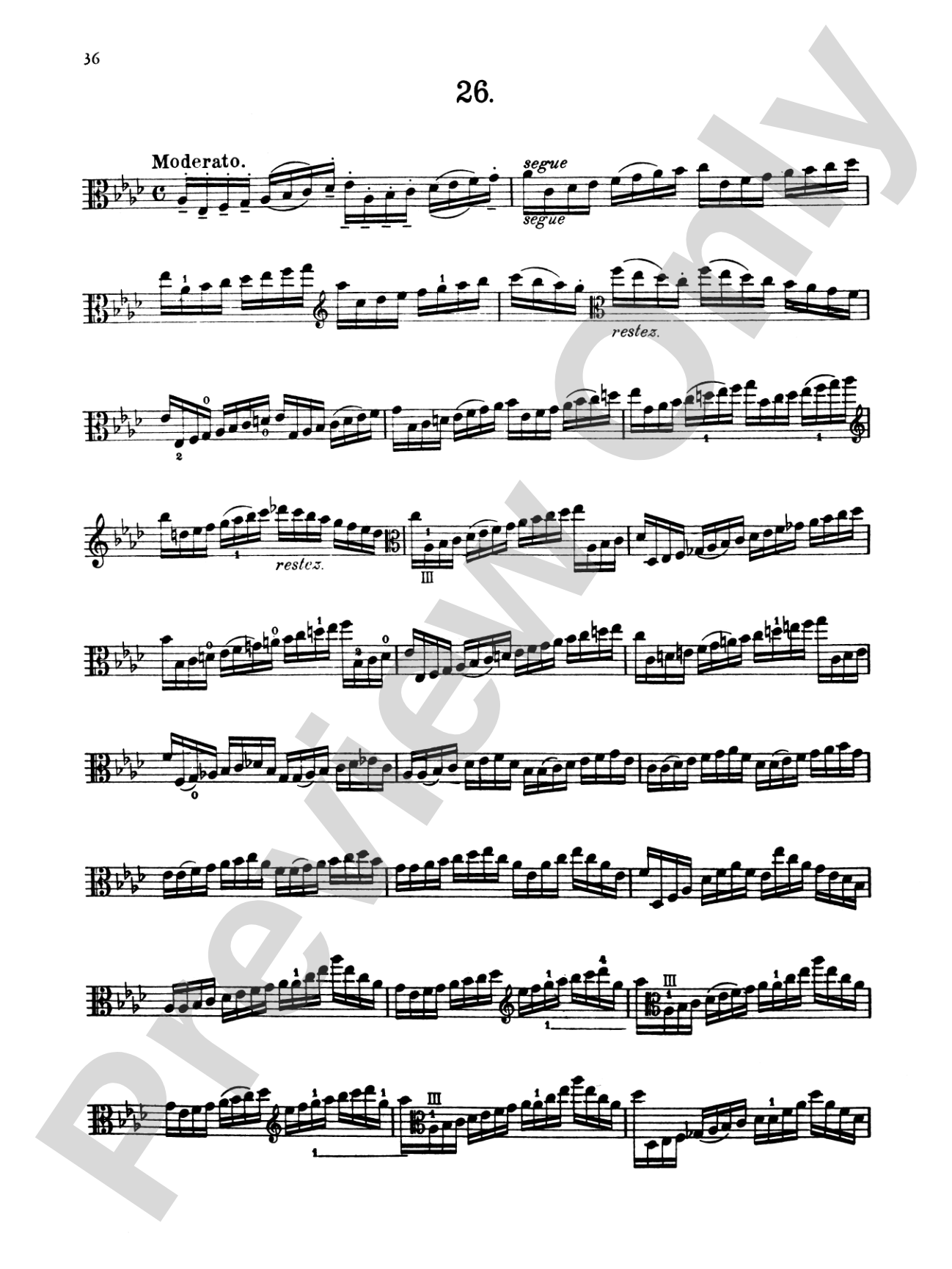 Kreutzer: Forty-two Studies