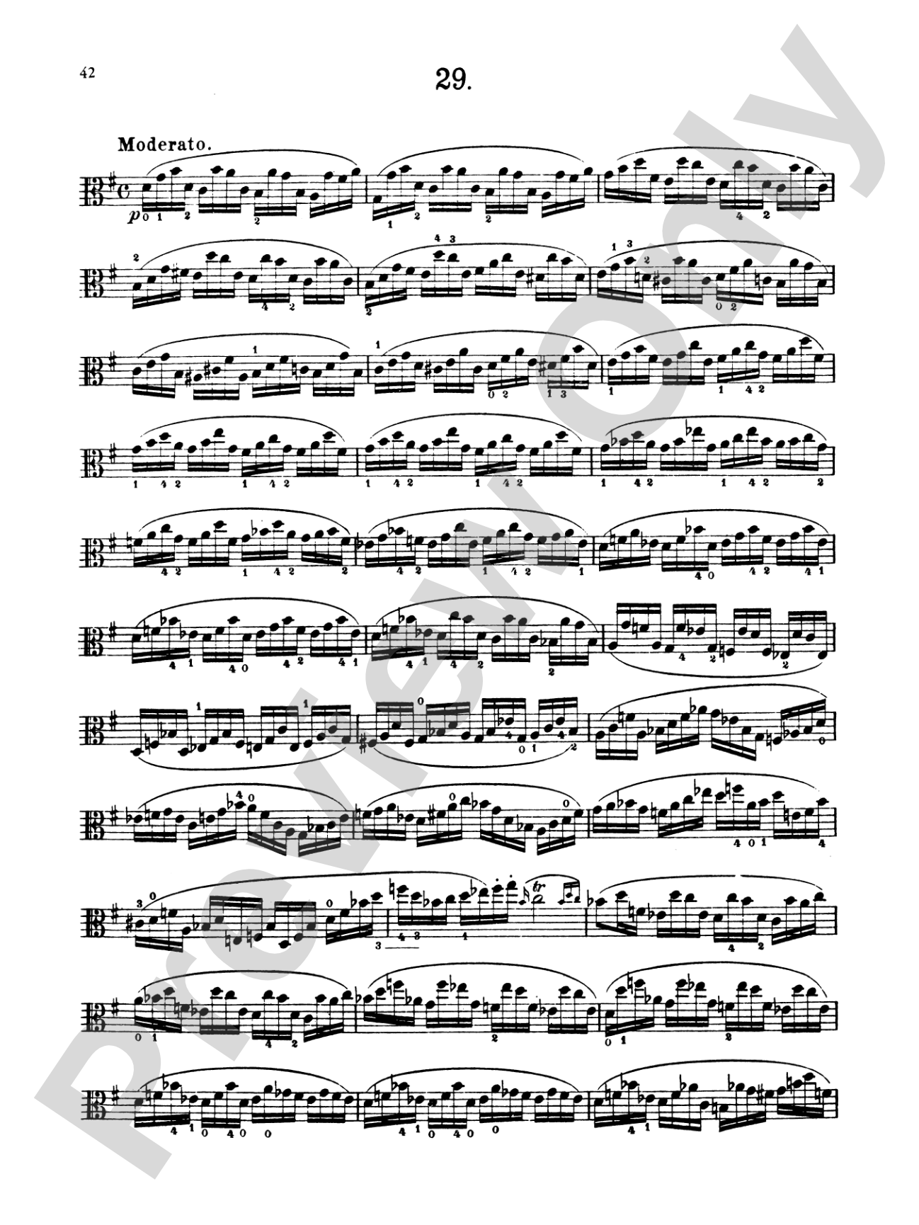 Kreutzer: Forty-two Studies