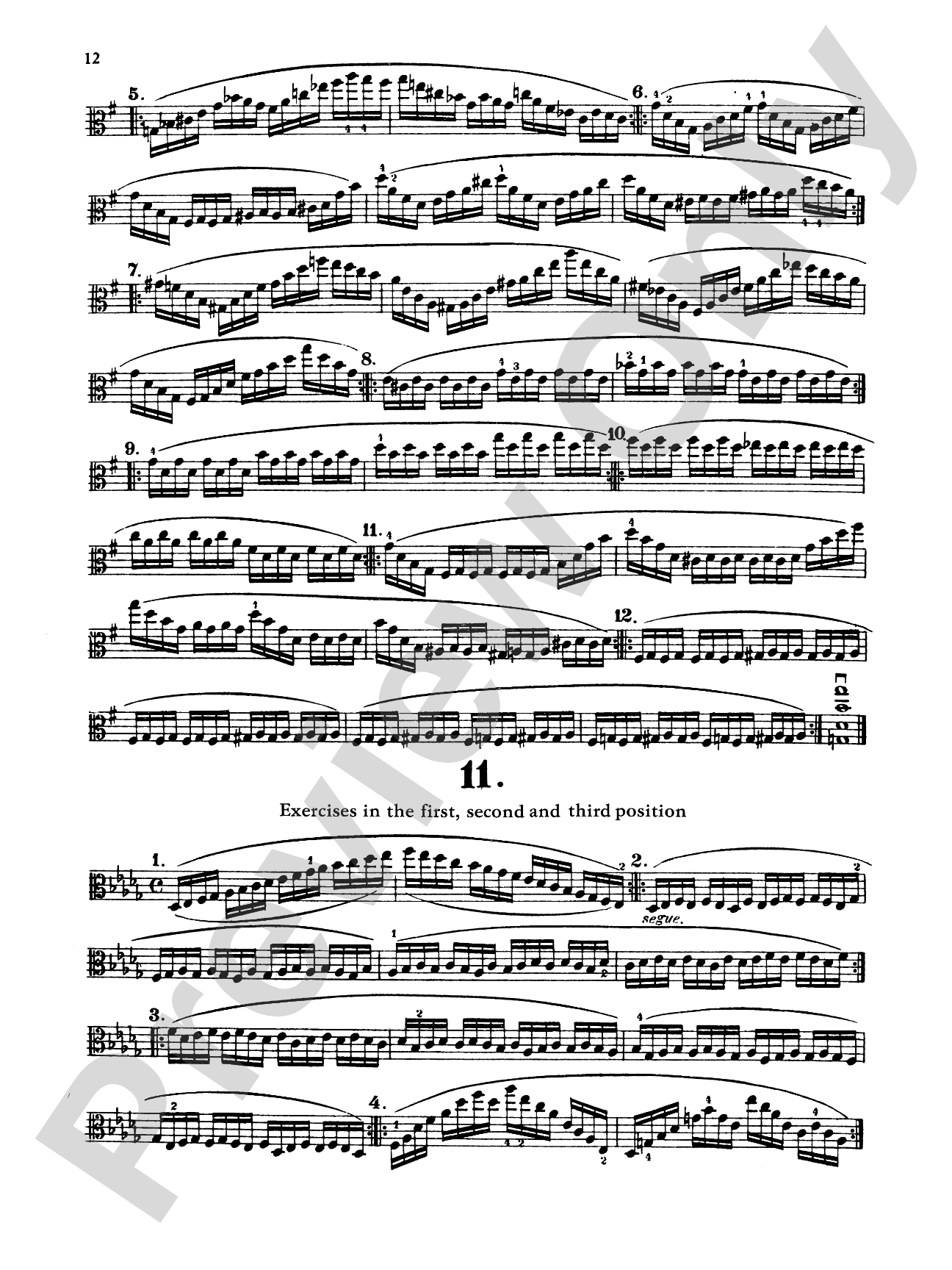 Schradieck: School of Viola Technique, Volume I: Viola Book