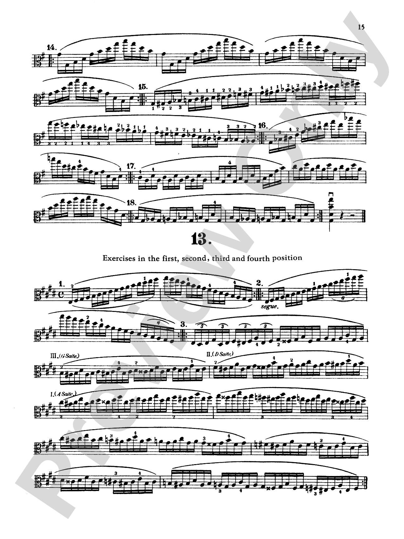 Schradieck: School of Viola Technique, Volume I: Viola Book