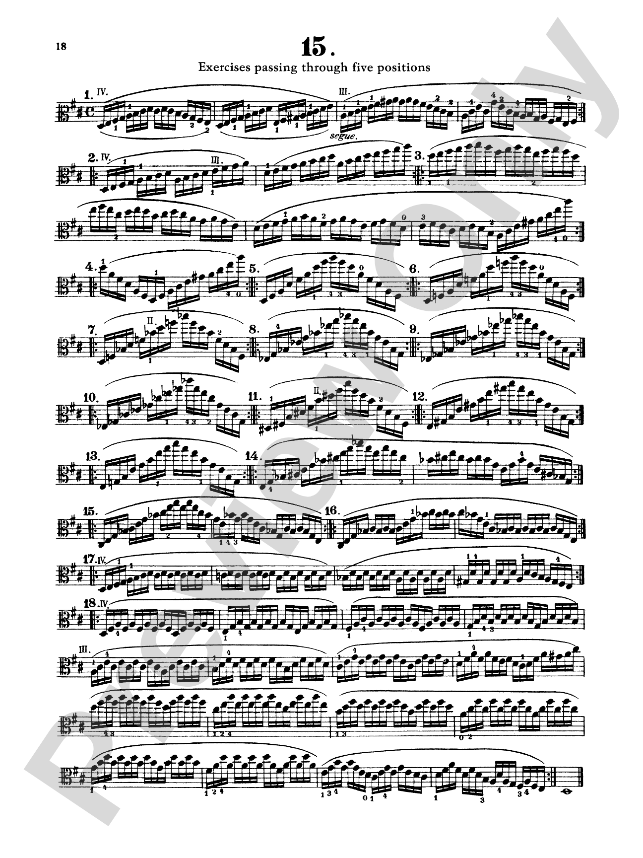 Schradieck: School of Viola Technique, Volume I: Viola Book