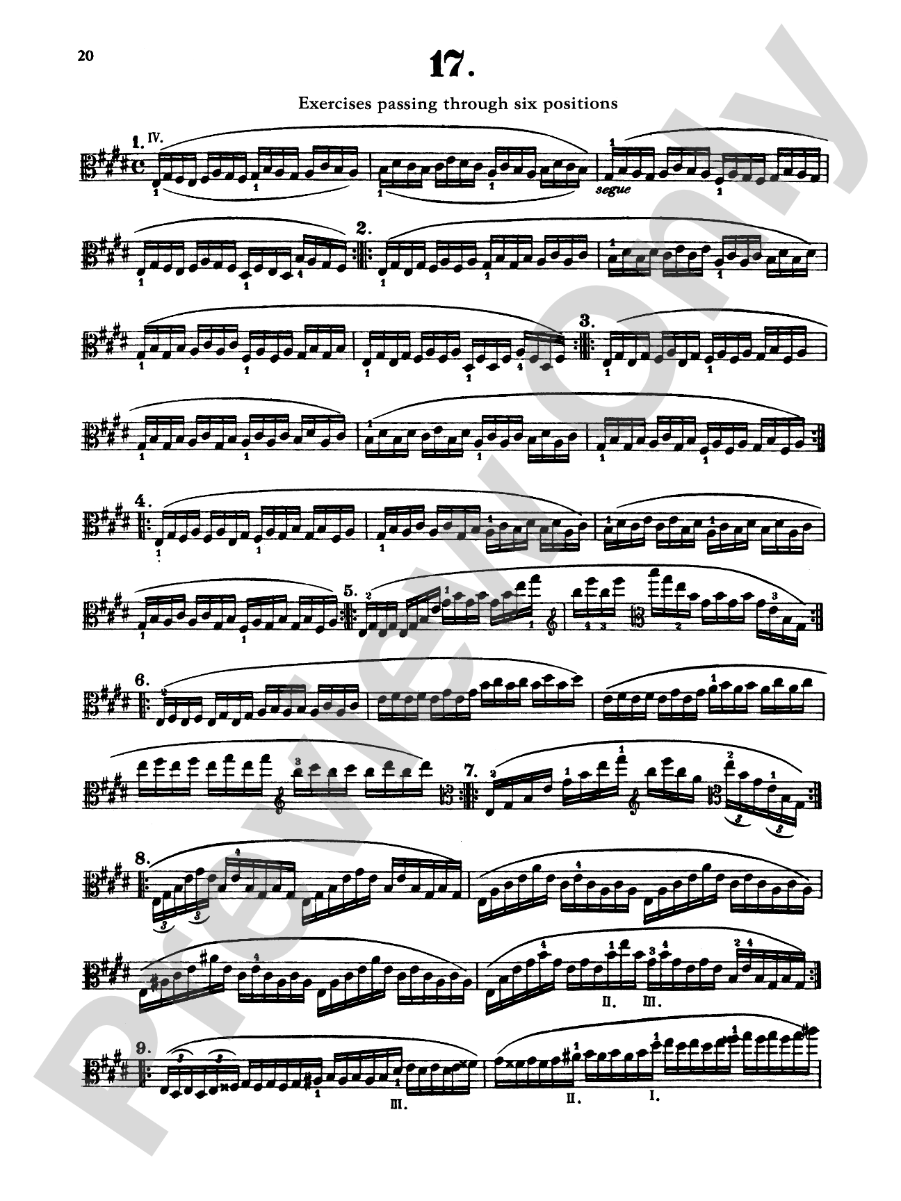 Schradieck: School of Viola Technique, Volume I: Viola Book