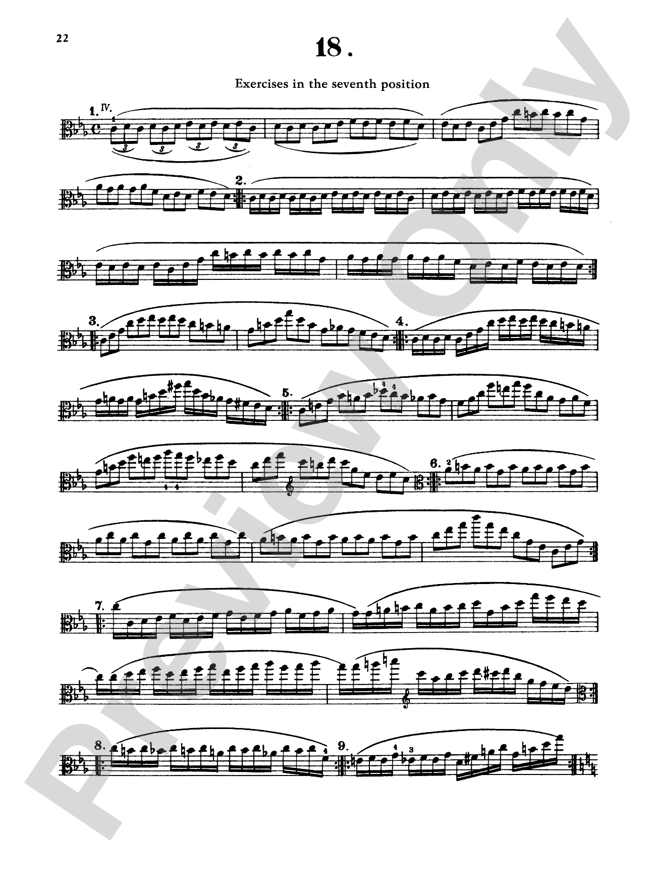 Schradieck: School of Viola Technique, Volume I: Viola Book