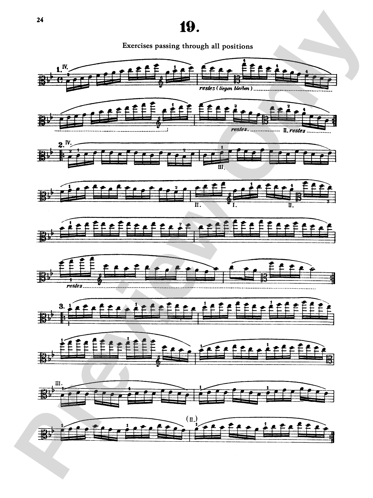 Schradieck: School of Viola Technique, Volume I: Viola Book