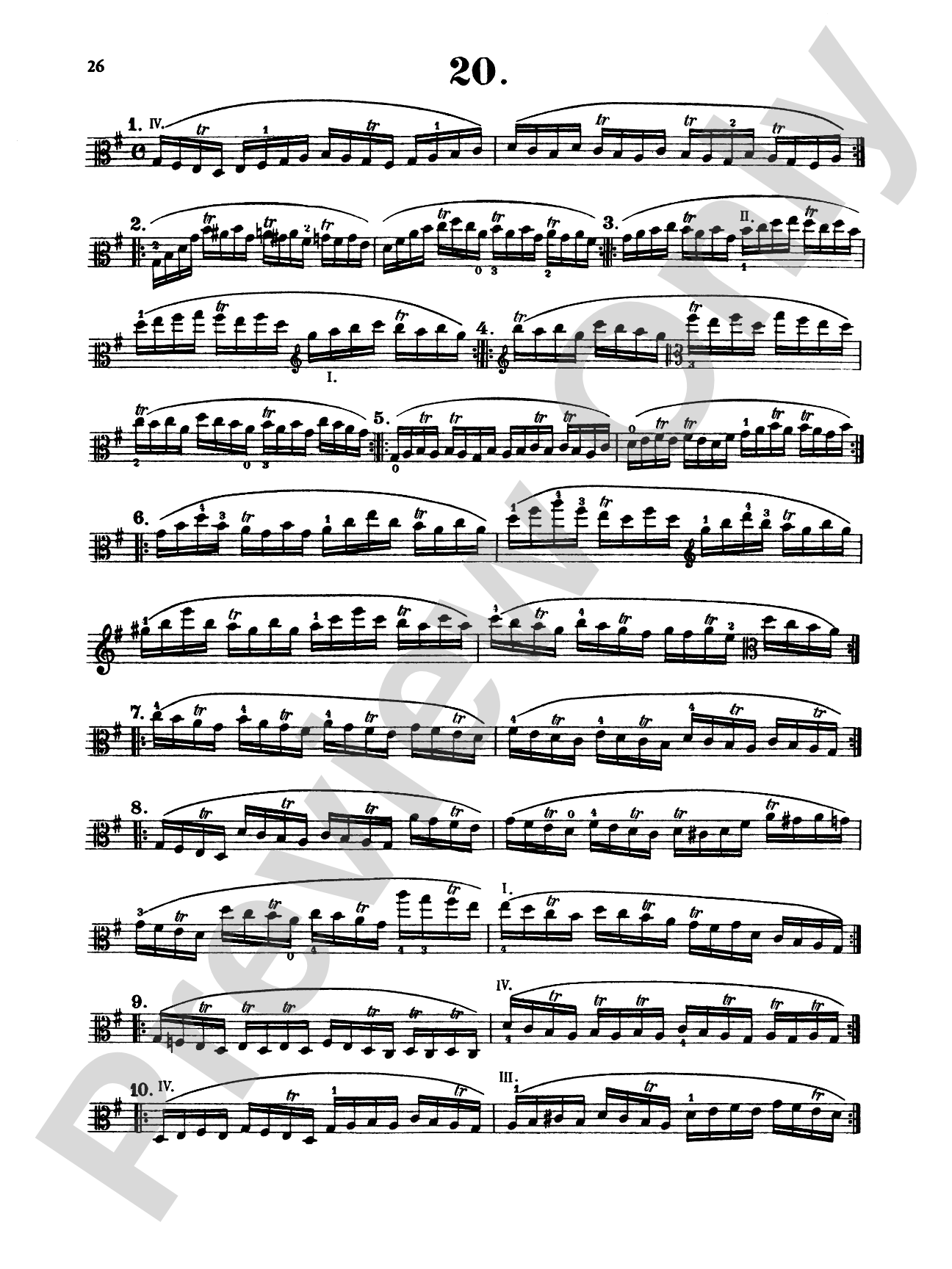 Schradieck: School of Viola Technique, Volume I: Viola Book