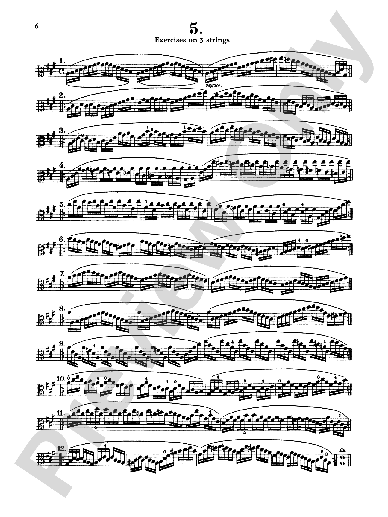 Schradieck: School of Viola Technique, Volume I: Viola Book