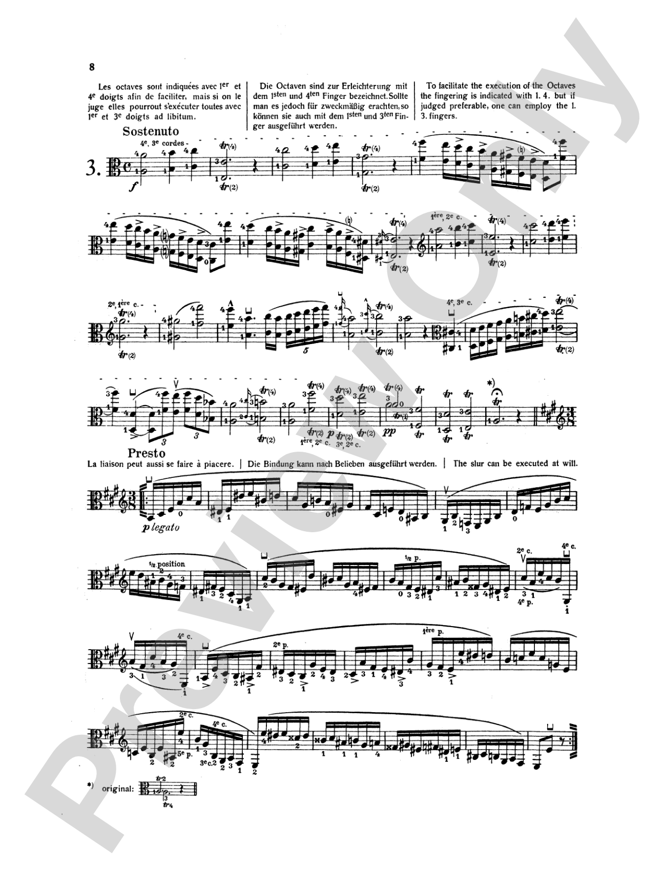 Paganini: Twenty-four Caprices, Op. 1 (Transcribed for Viola Solo)
