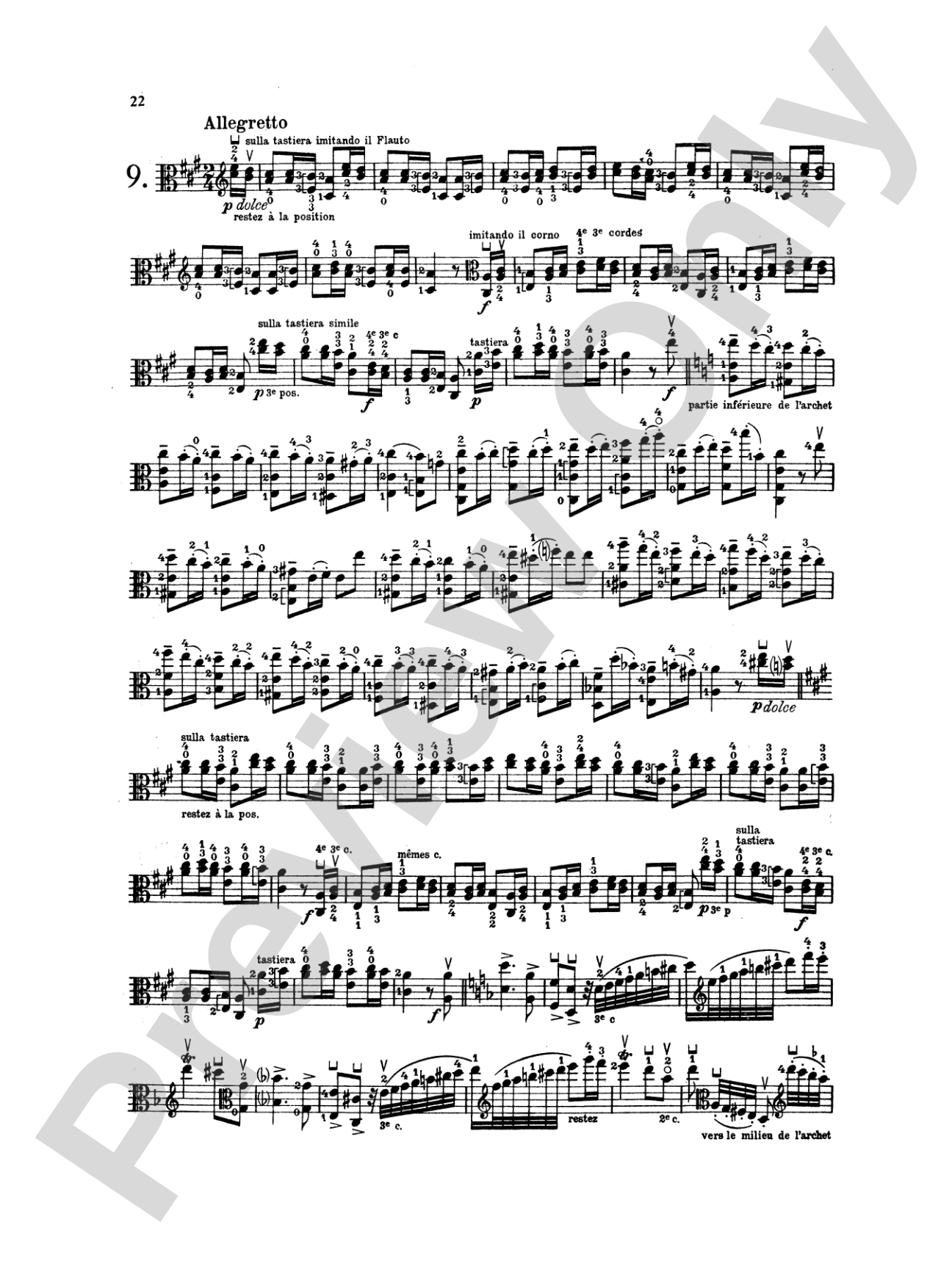 Paganini: Twenty-four Caprices, Op. 1 (Transcribed for Viola Solo)