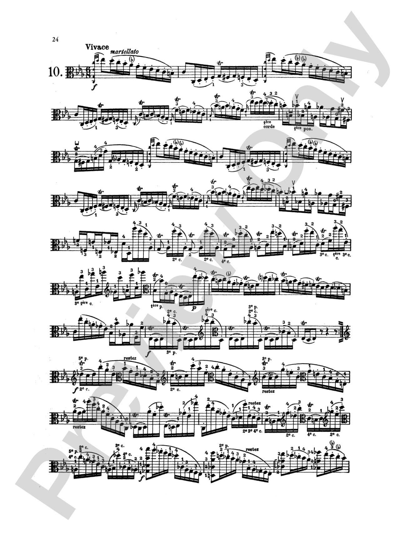 Paganini: Twenty-four Caprices, Op. 1 (Transcribed for Viola Solo)