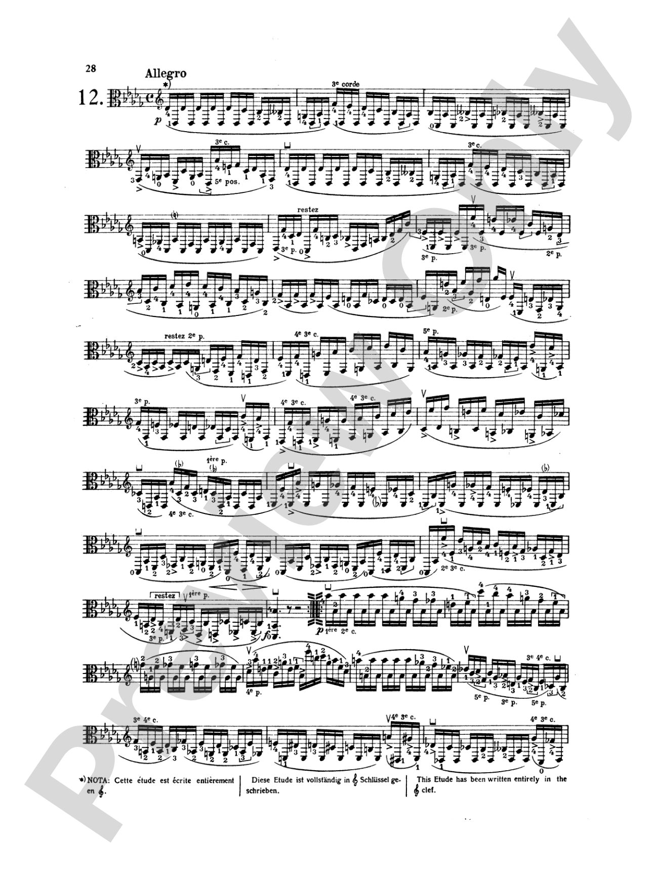 Paganini: Twenty-four Caprices, Op. 1 (Transcribed for Viola Solo)