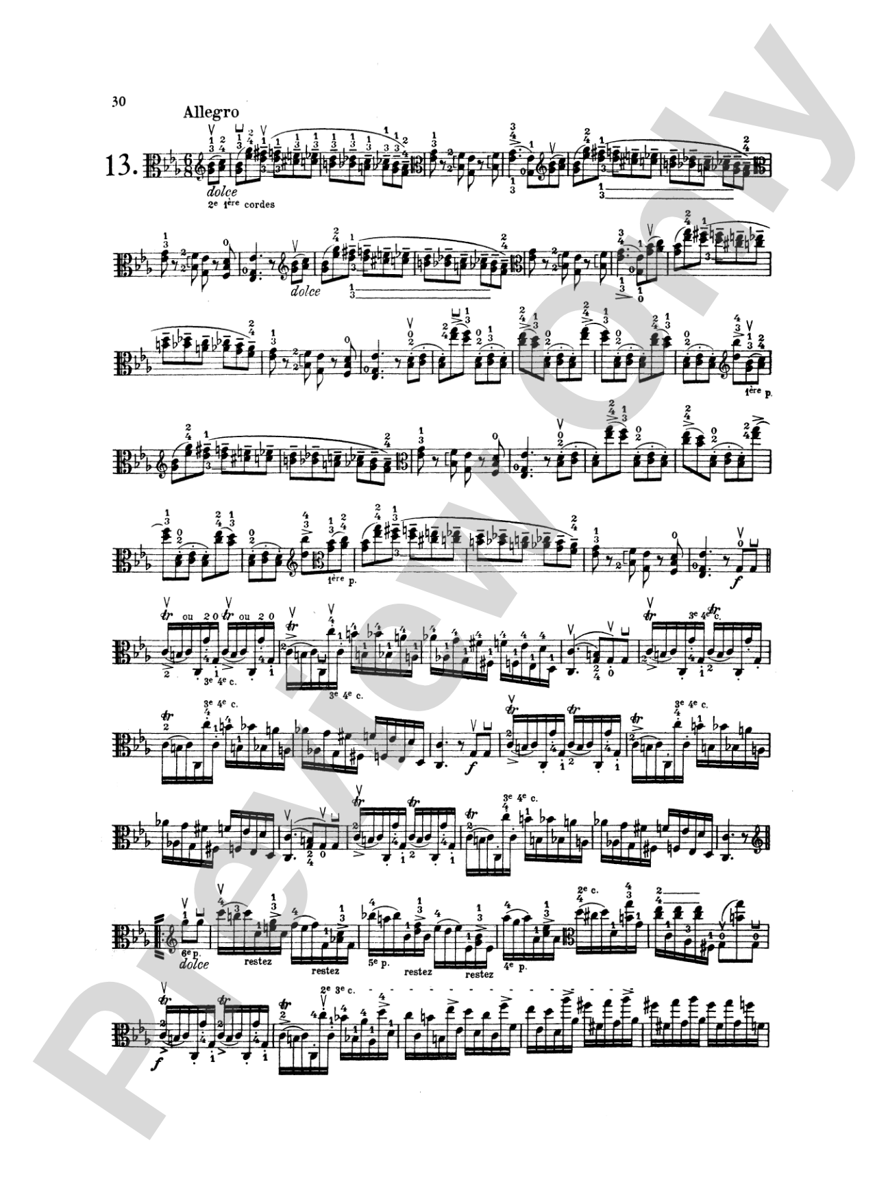 Paganini: Twenty-four Caprices, Op. 1 (Transcribed for Viola Solo)