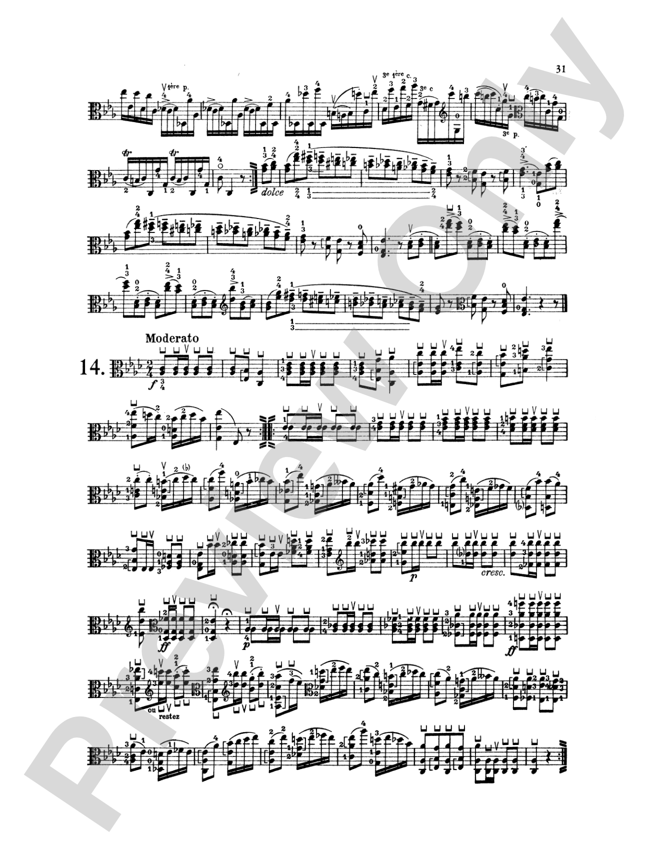 Paganini: Twenty-four Caprices, Op. 1 (Transcribed for Viola Solo)