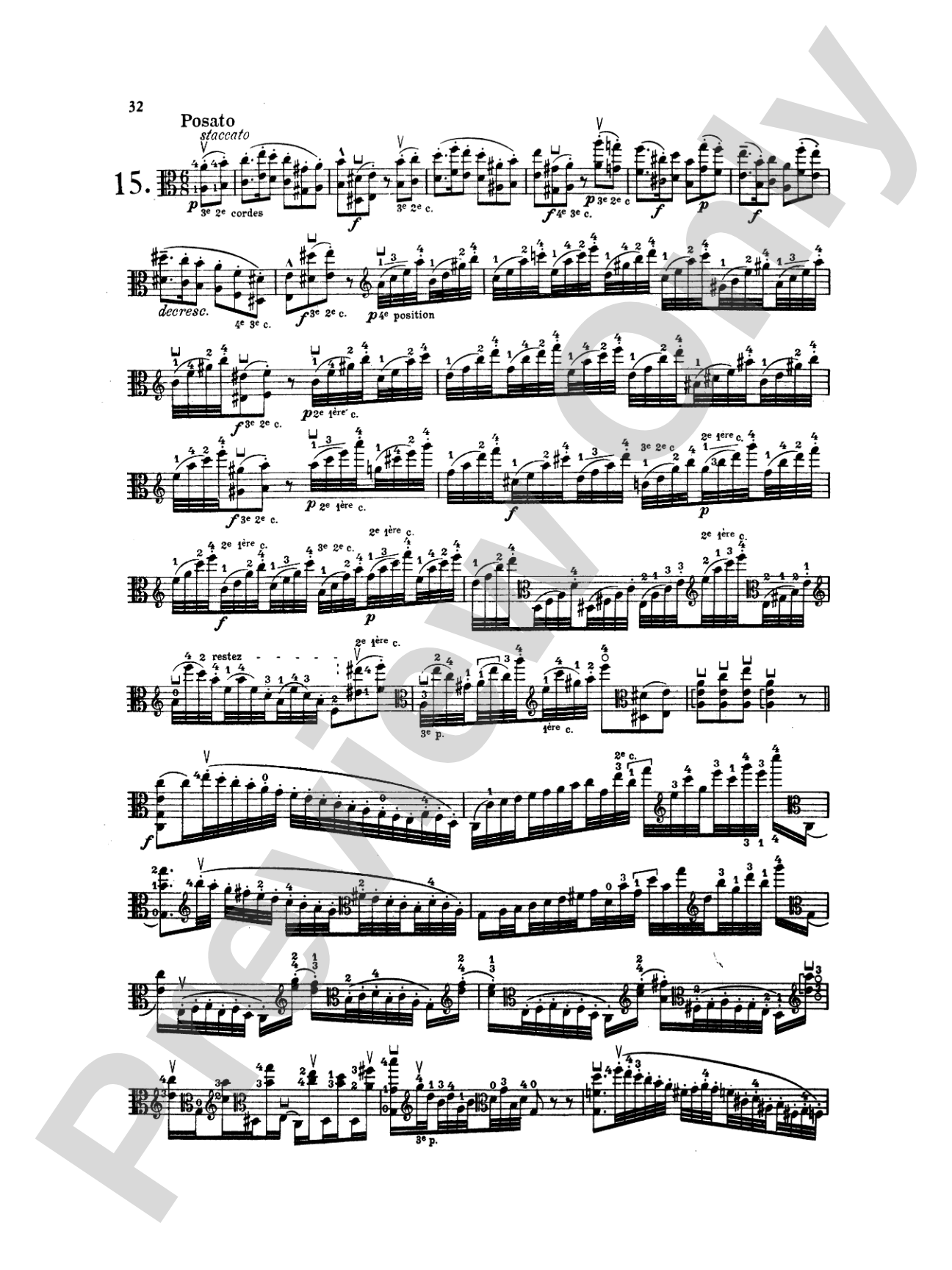 Paganini: Twenty-four Caprices, Op. 1 (Transcribed for Viola Solo)
