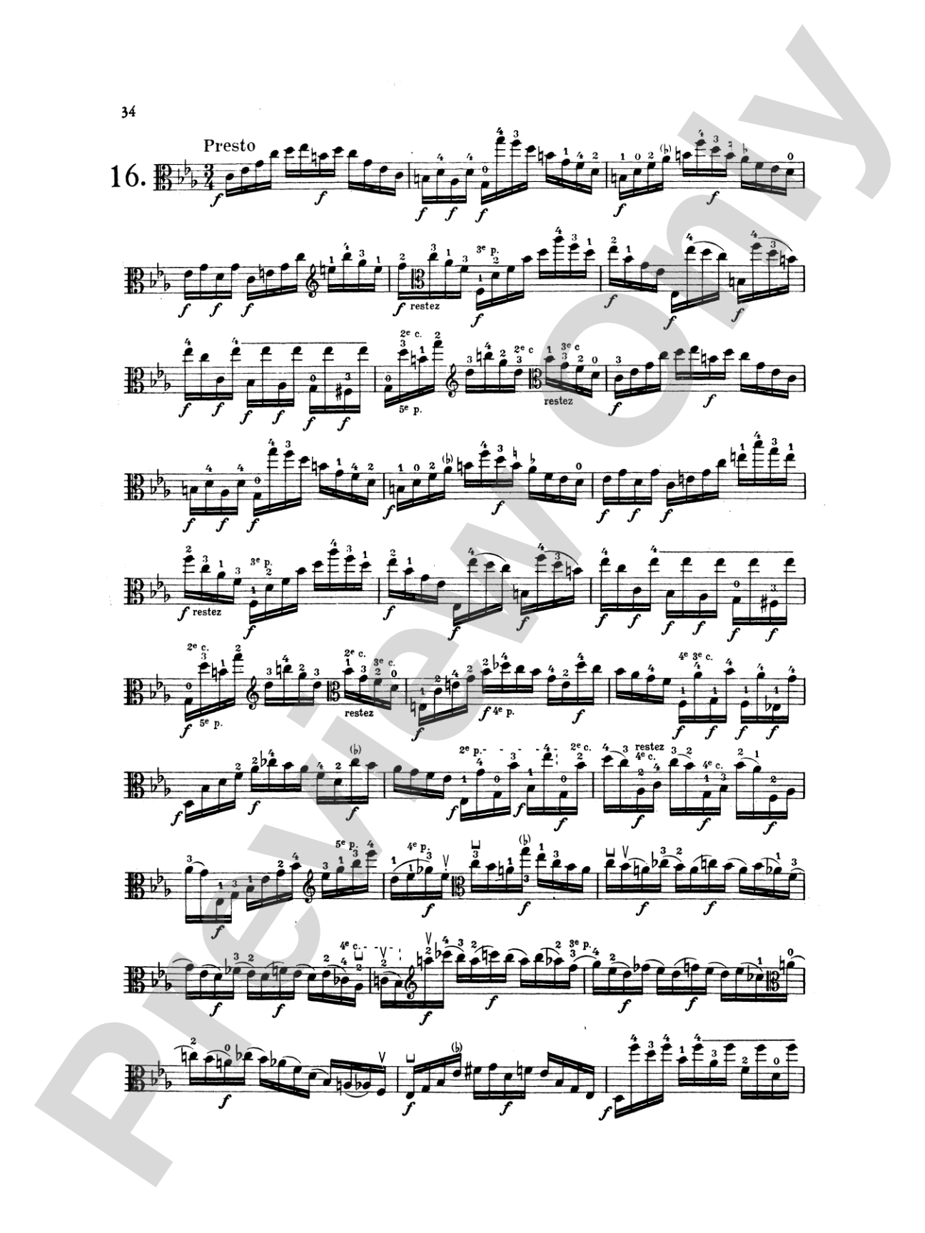 Paganini: Twenty-four Caprices, Op. 1 (Transcribed for Viola Solo)
