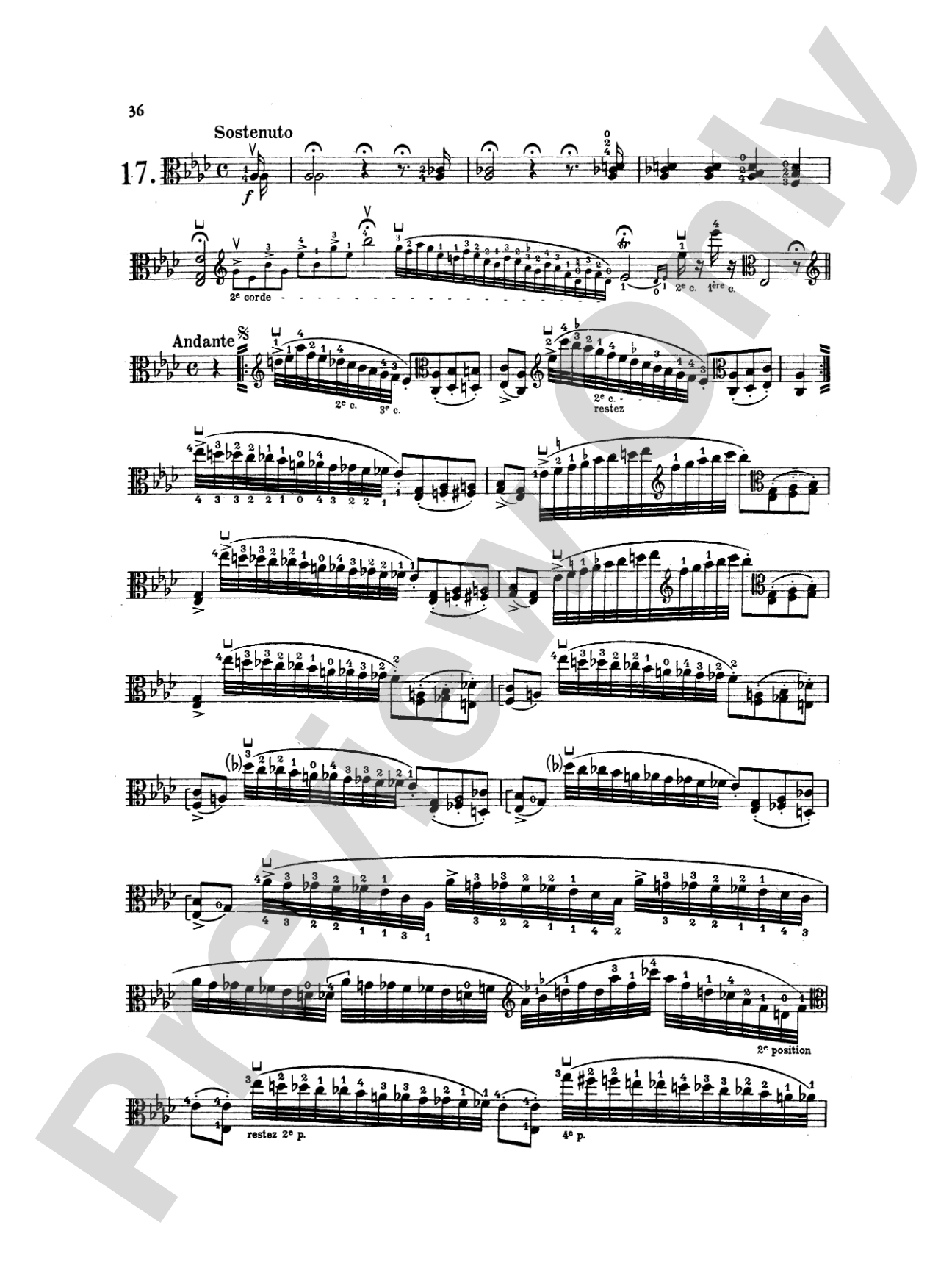 Paganini: Twenty-four Caprices, Op. 1 (Transcribed for Viola Solo)