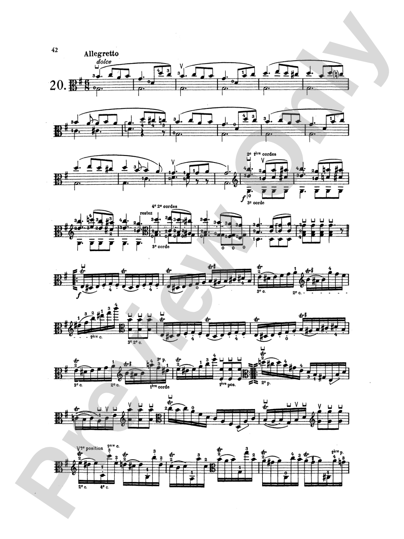 Paganini: Twenty-four Caprices, Op. 1 (Transcribed for Viola Solo)