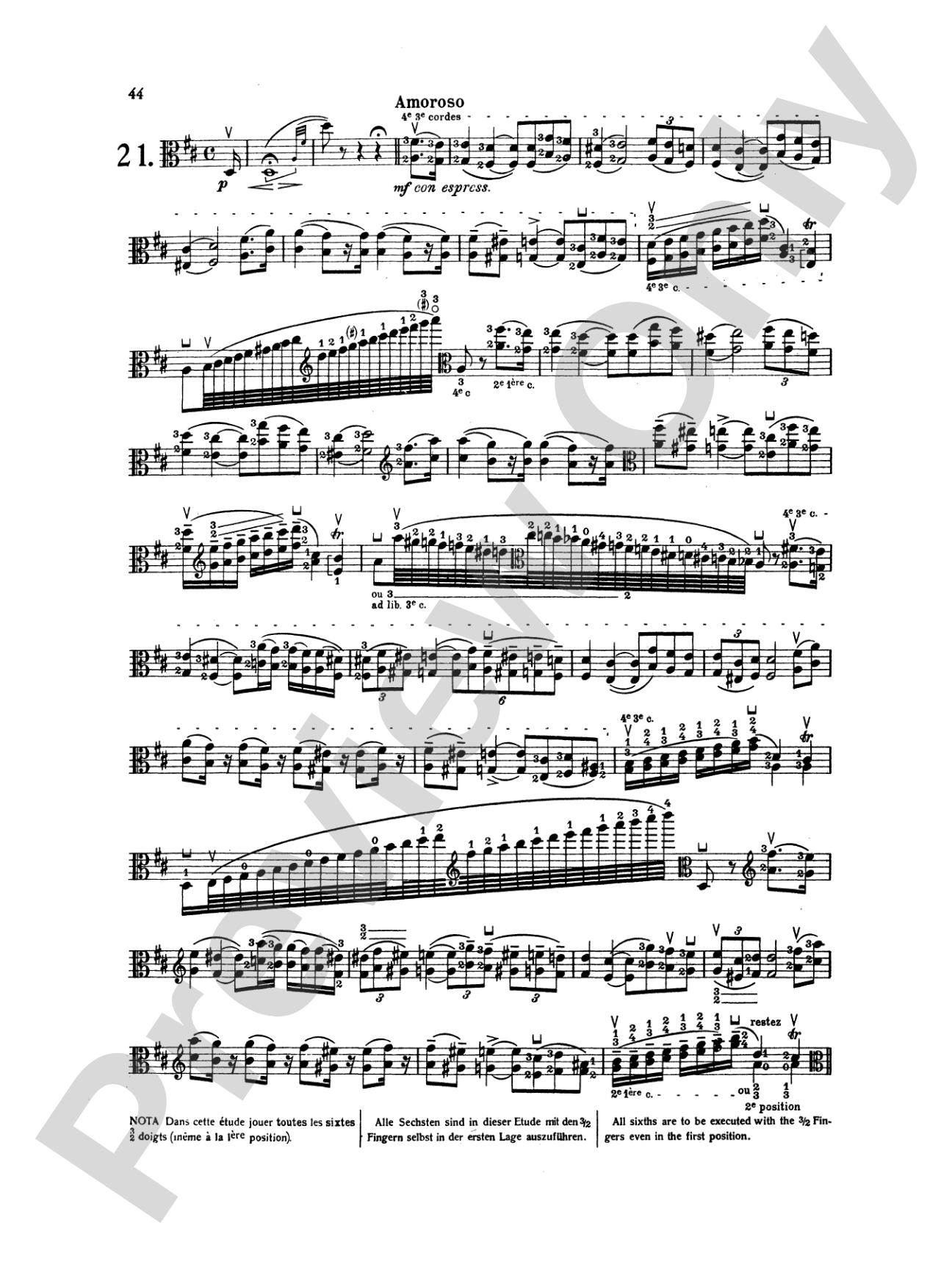 Paganini: Twenty-four Caprices, Op. 1 (Transcribed for Viola Solo)