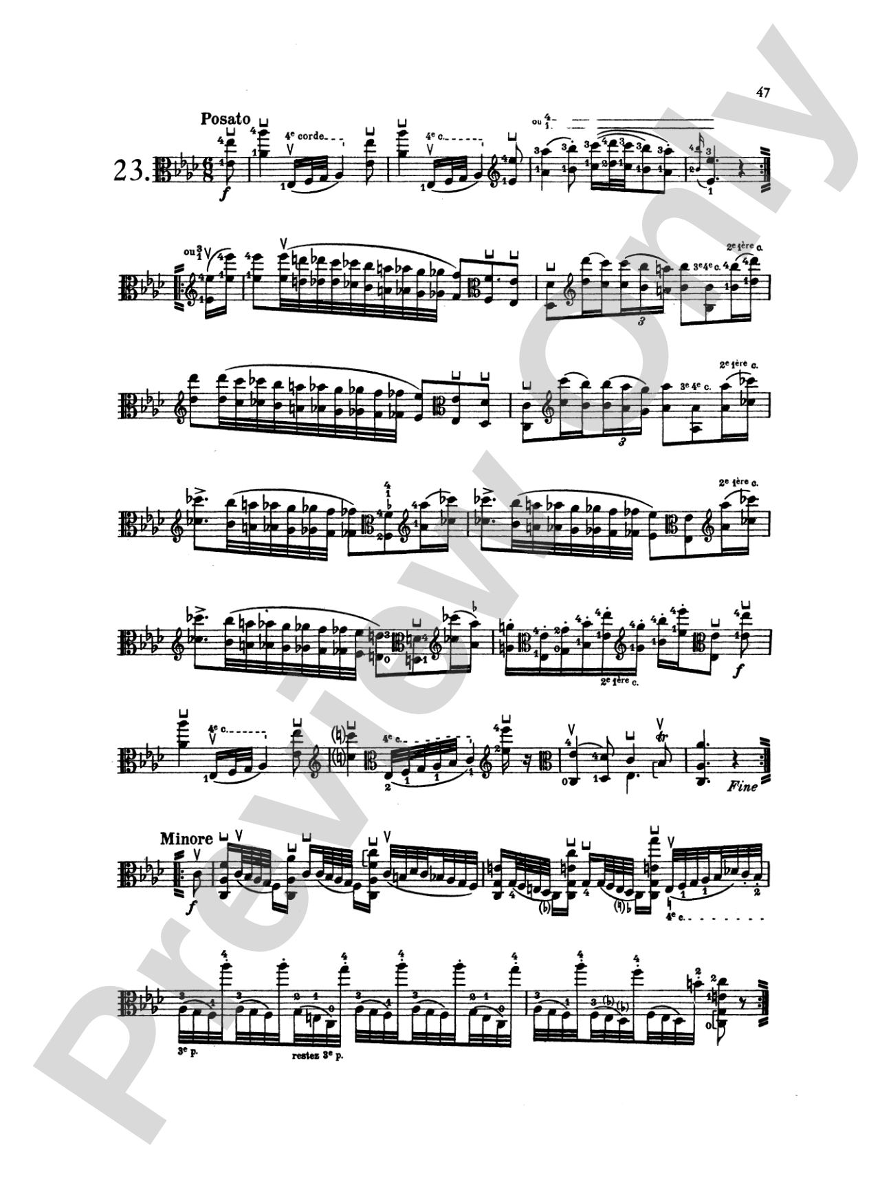 Paganini: Twenty-four Caprices, Op. 1 (Transcribed for Viola Solo)