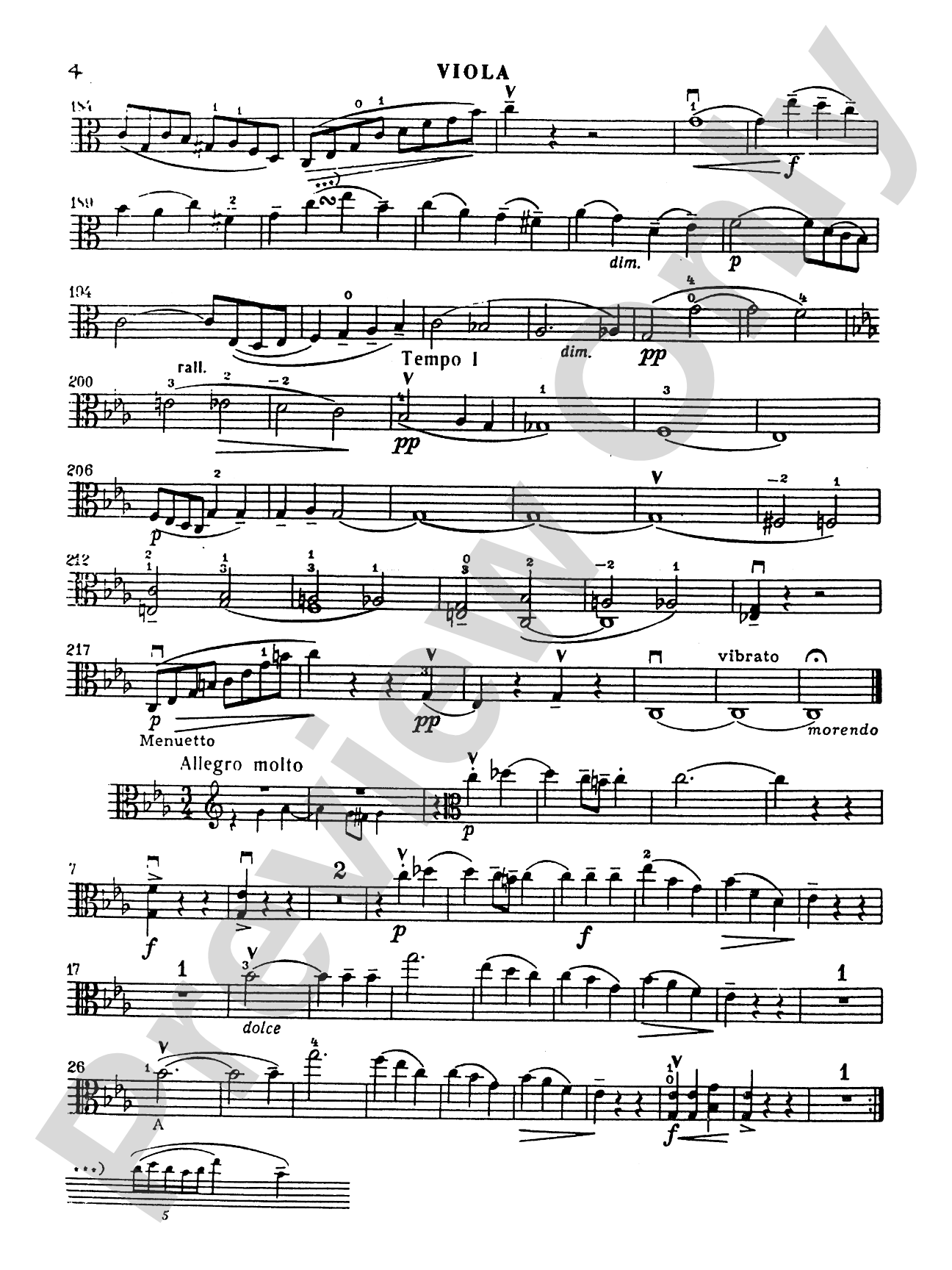 Mendelssohn: Sonata: Viola Book