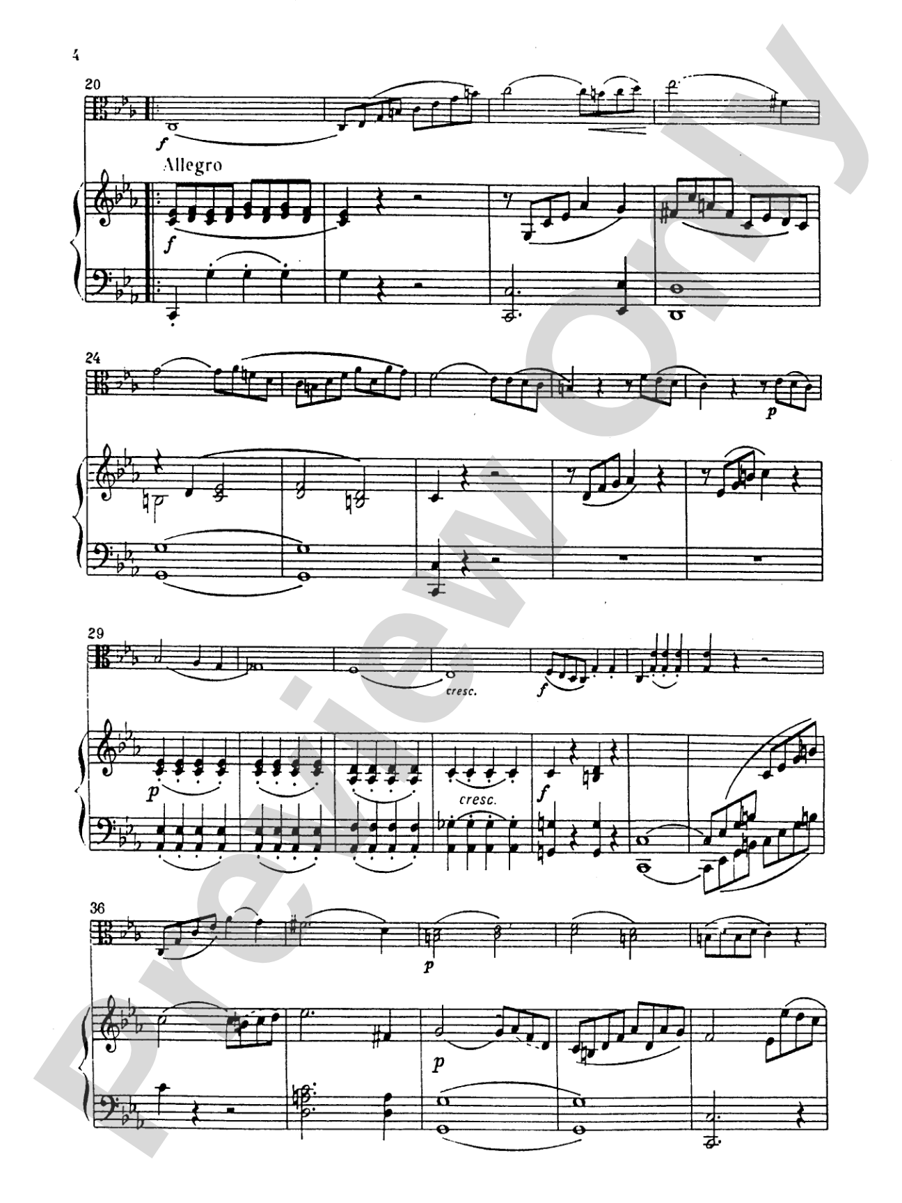 Mendelssohn: Sonata