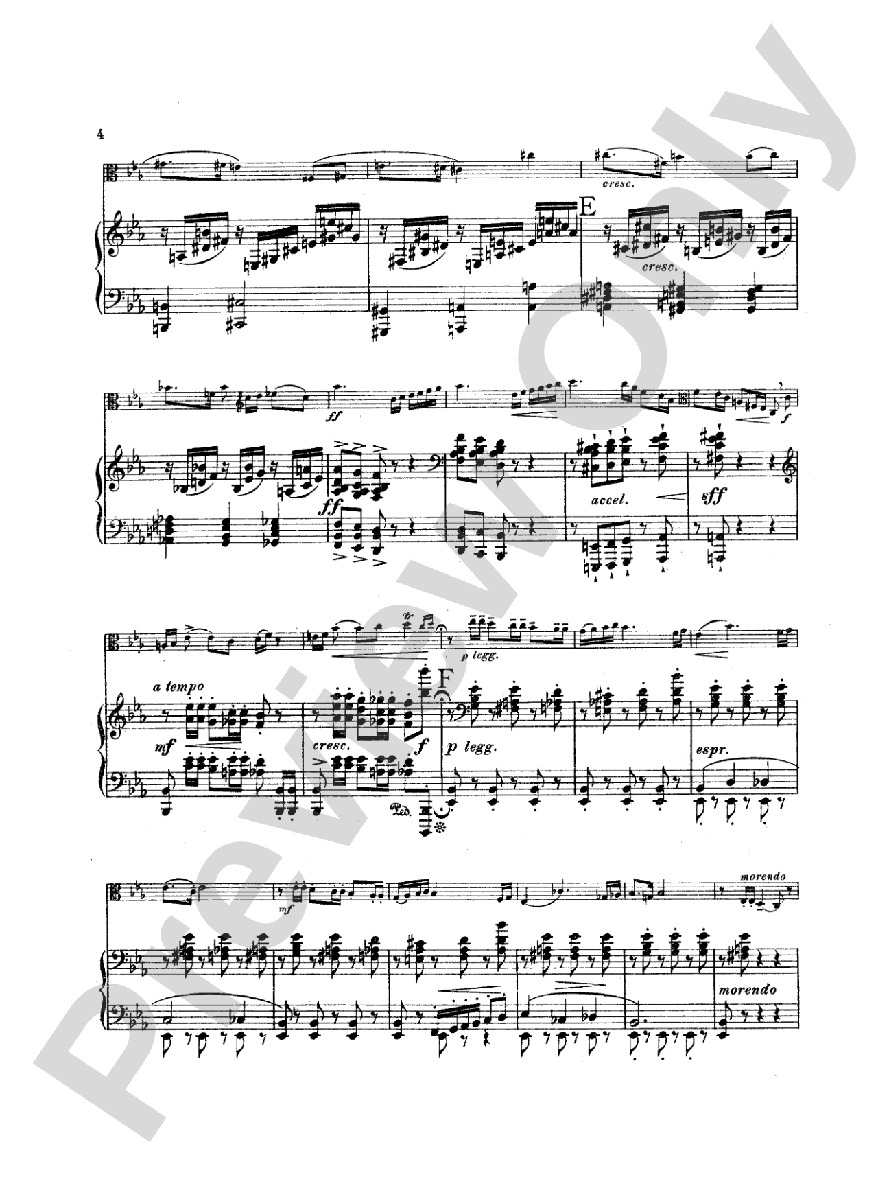 Bowen: Sonata No. 1 in C Minor