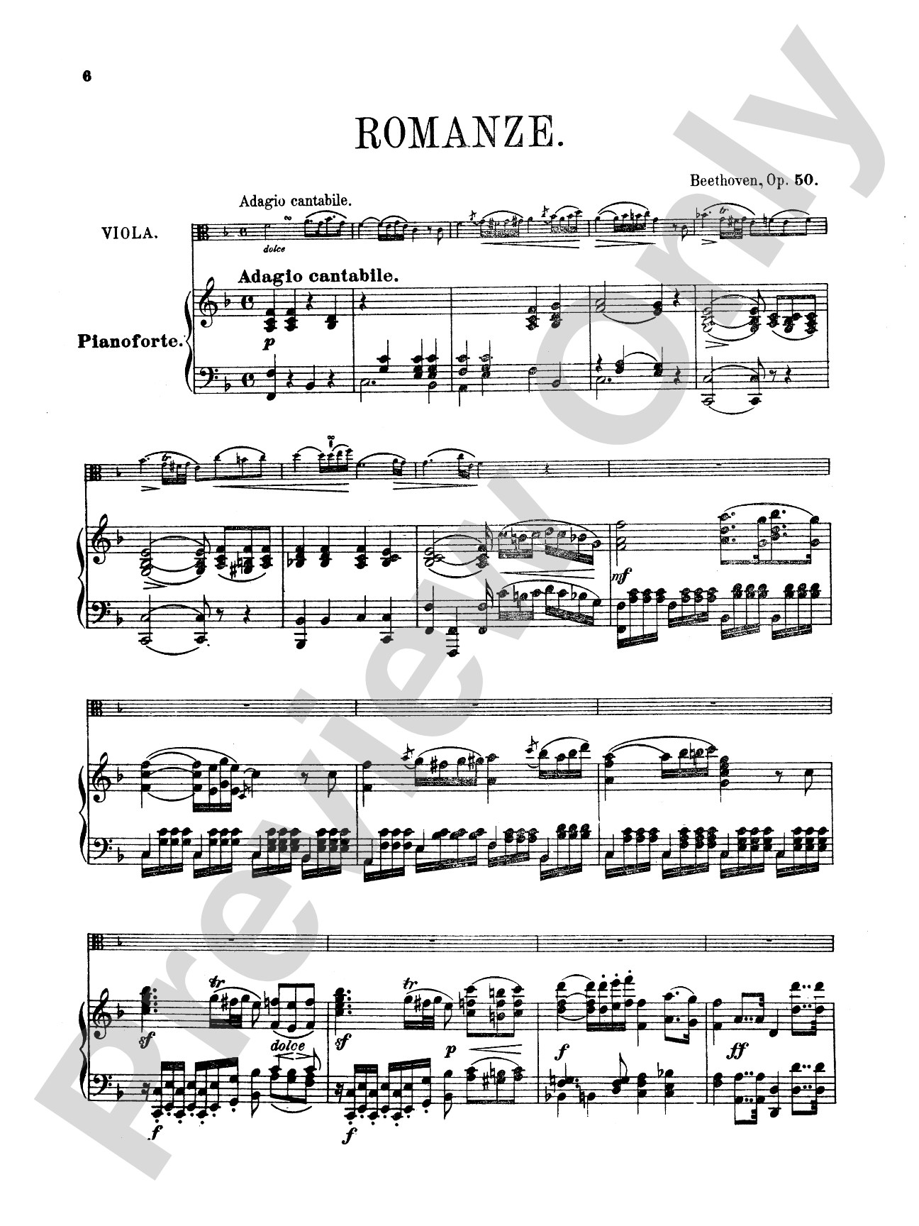 Beethoven: Two Romances, Op. 40 & 50