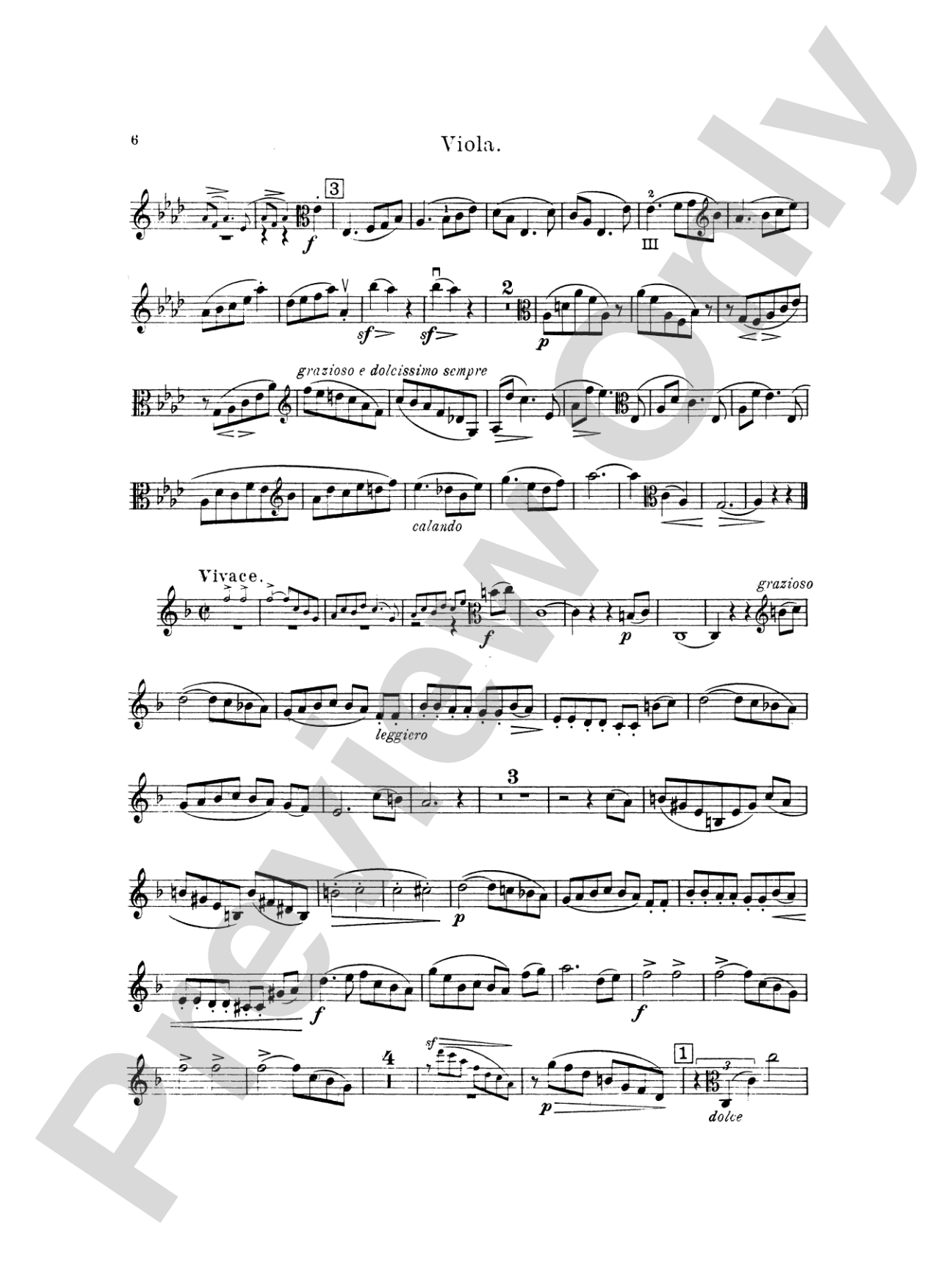 Brahms: Two Sonatas, Op. 120: Viola Book