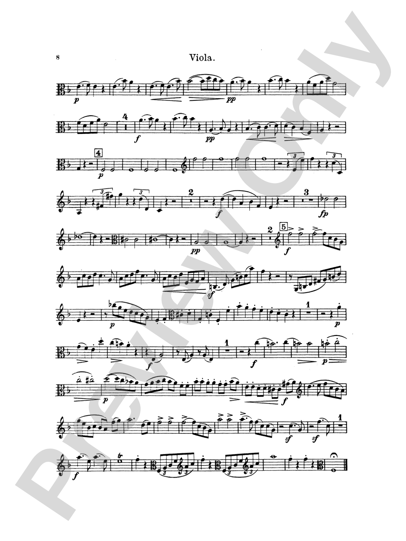 Brahms: Two Sonatas, Op. 120: Viola Book