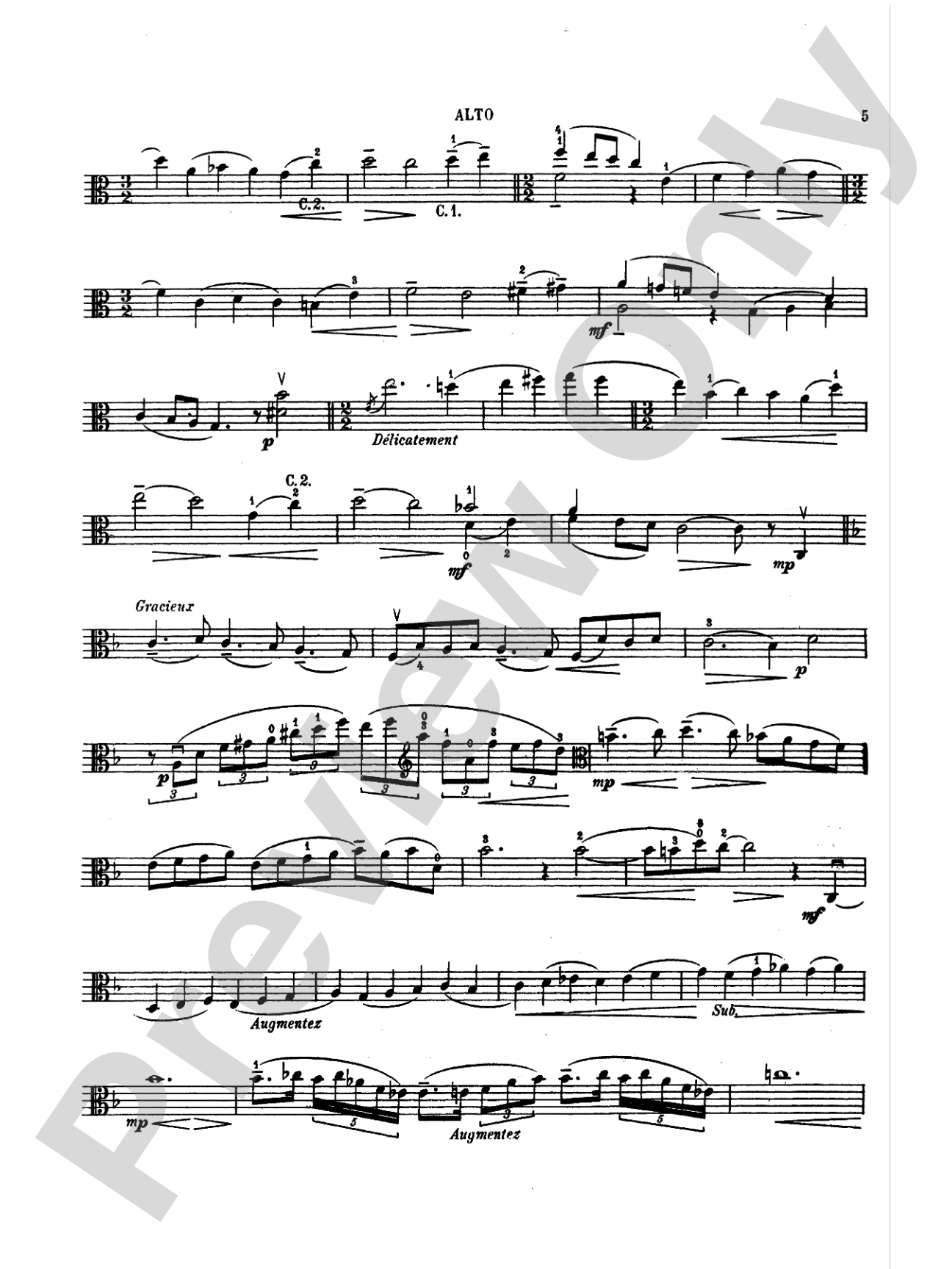 Enesco: Concert Piece: Viola Book