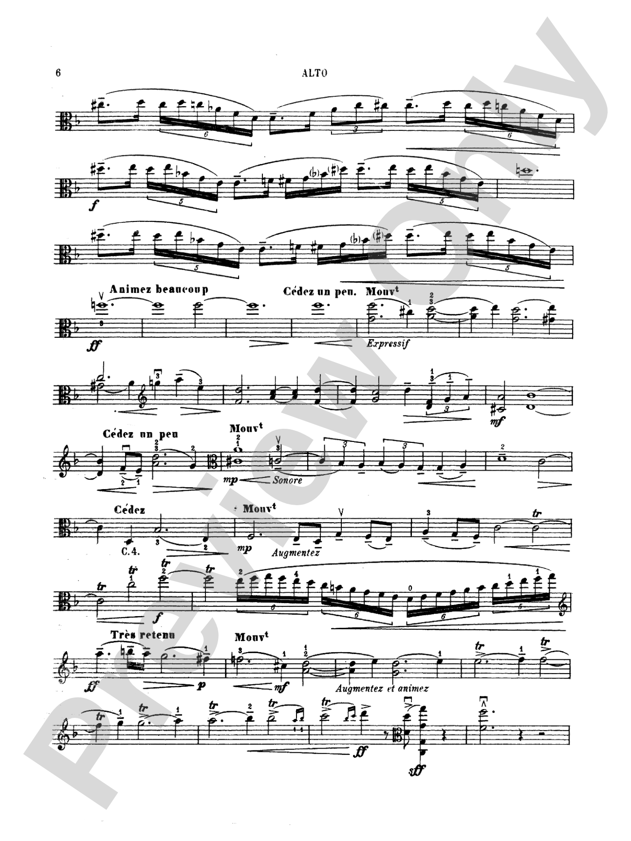 Enesco: Concert Piece: Viola Book