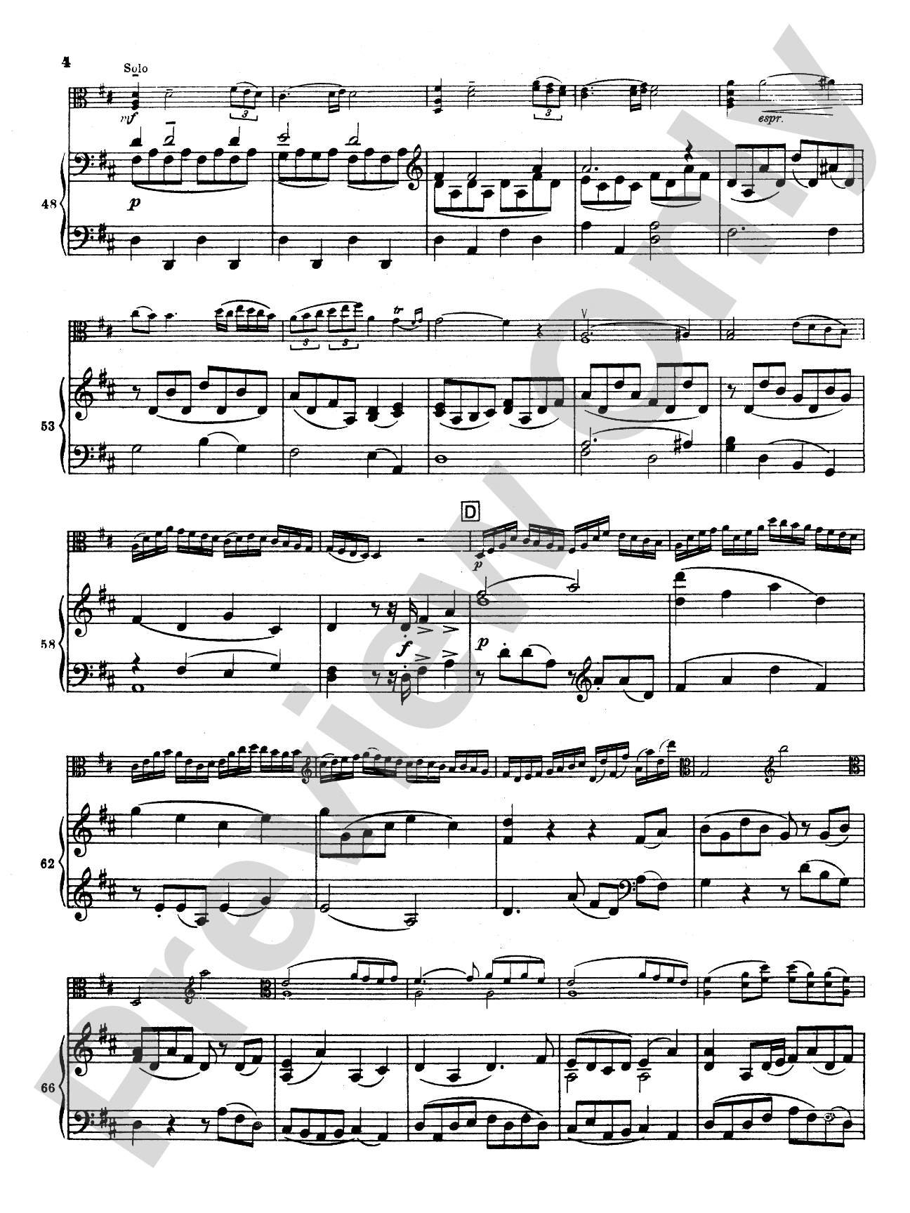 Stamitz: Concerto in D Major, Op. 1