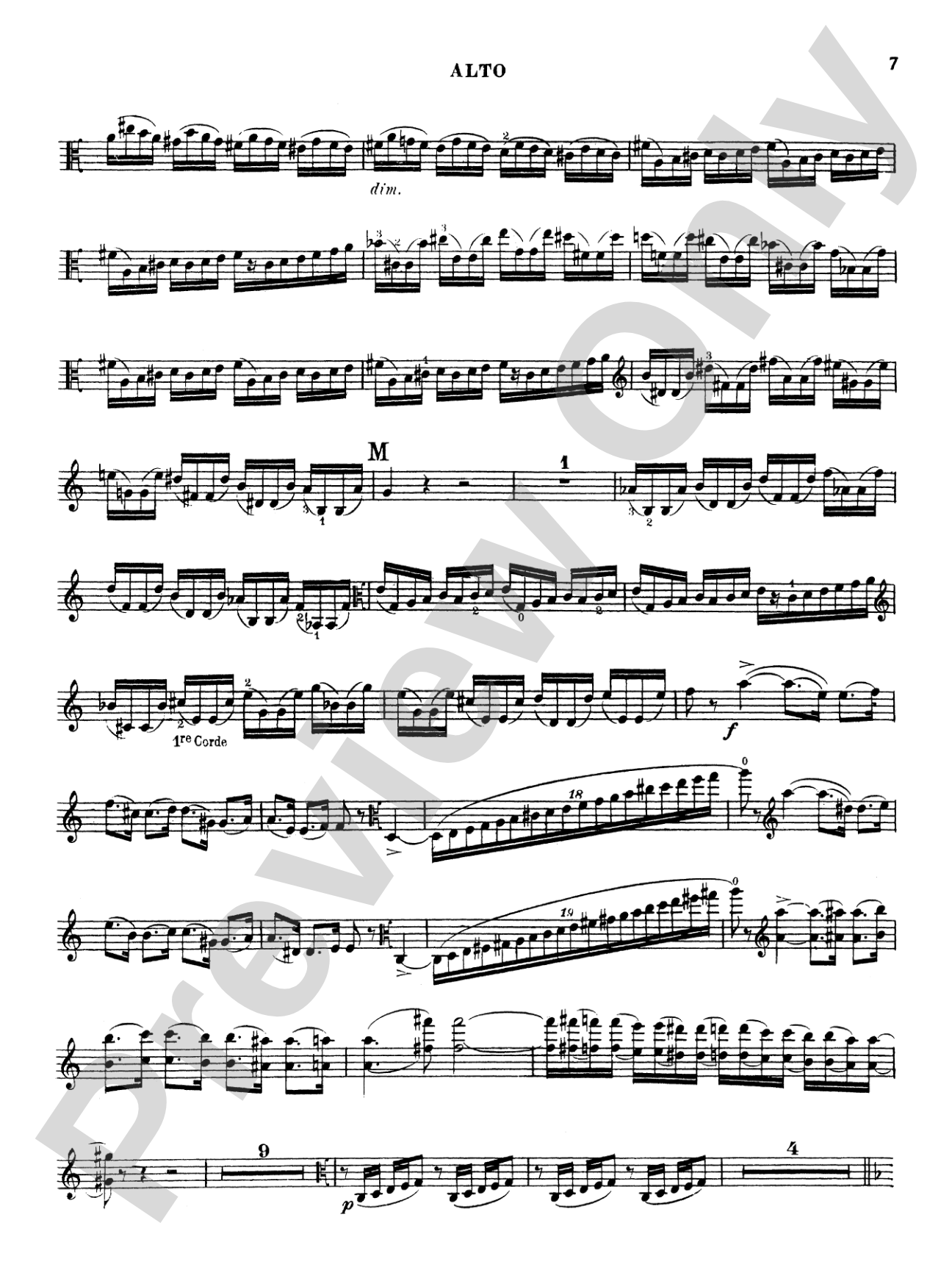 Saint-Saëns: Cello Concerto, Op. 33 (Transcribed): Viola Book