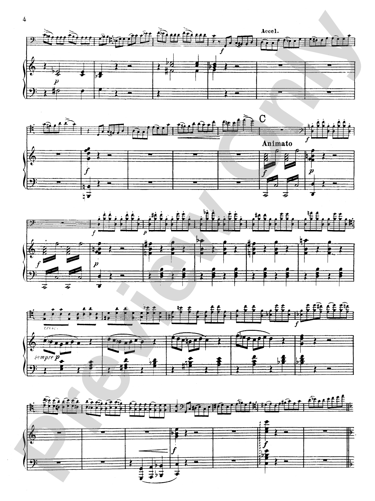 Saint-Saëns: Cello Concerto, Op. 33 (Transcribed)