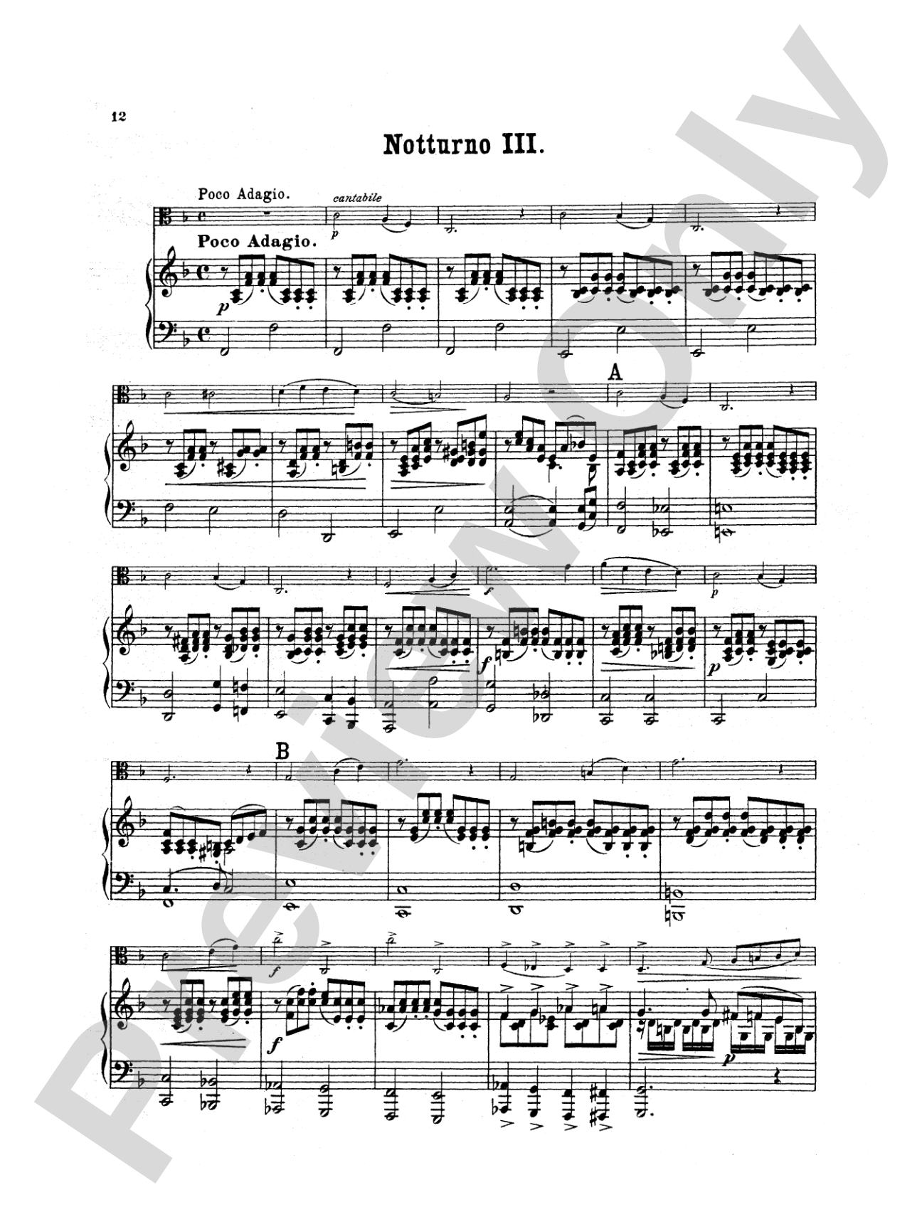 Kalliwoda: Six Nocturnes, Op. 186