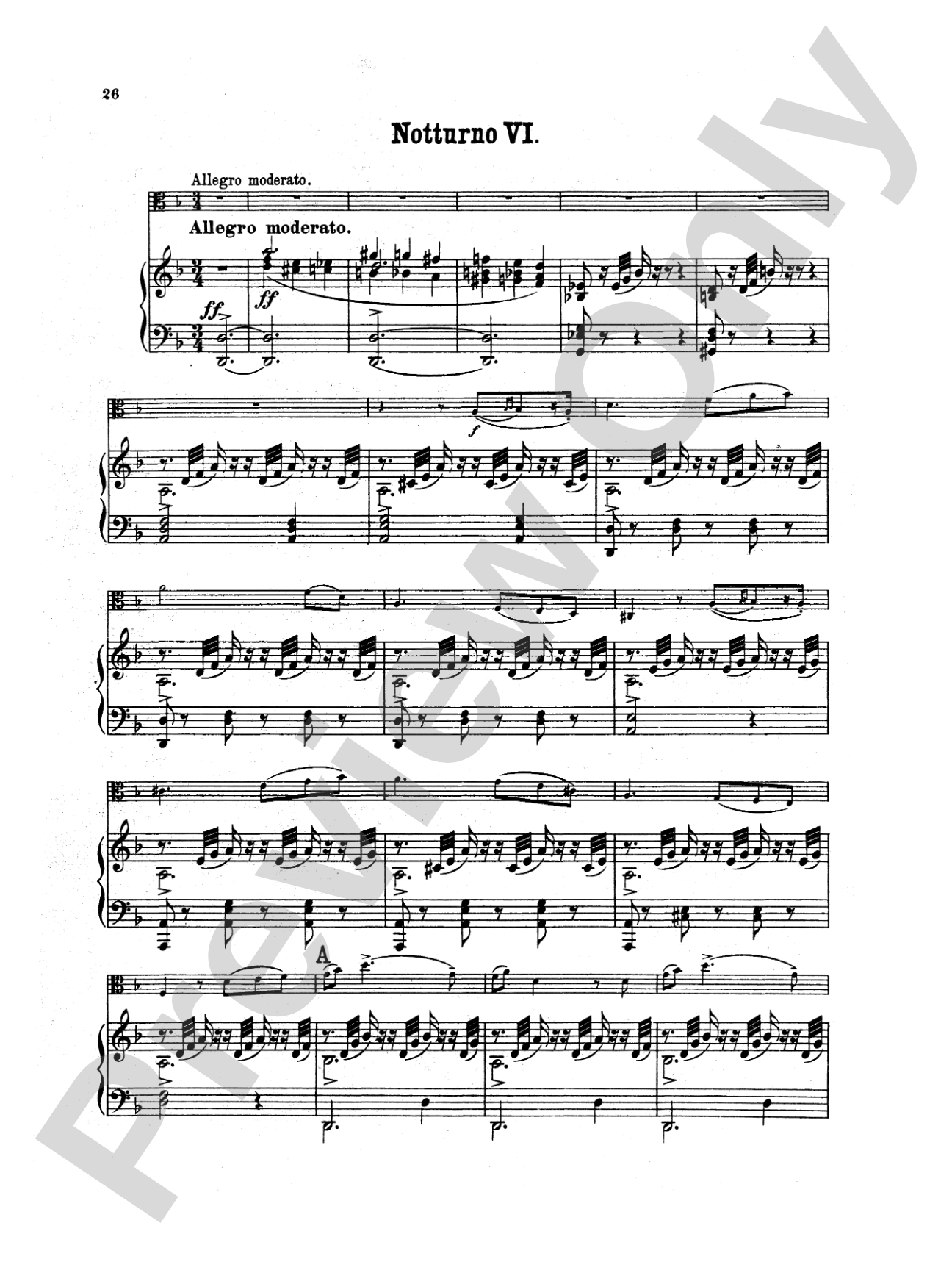 Kalliwoda: Six Nocturnes, Op. 186