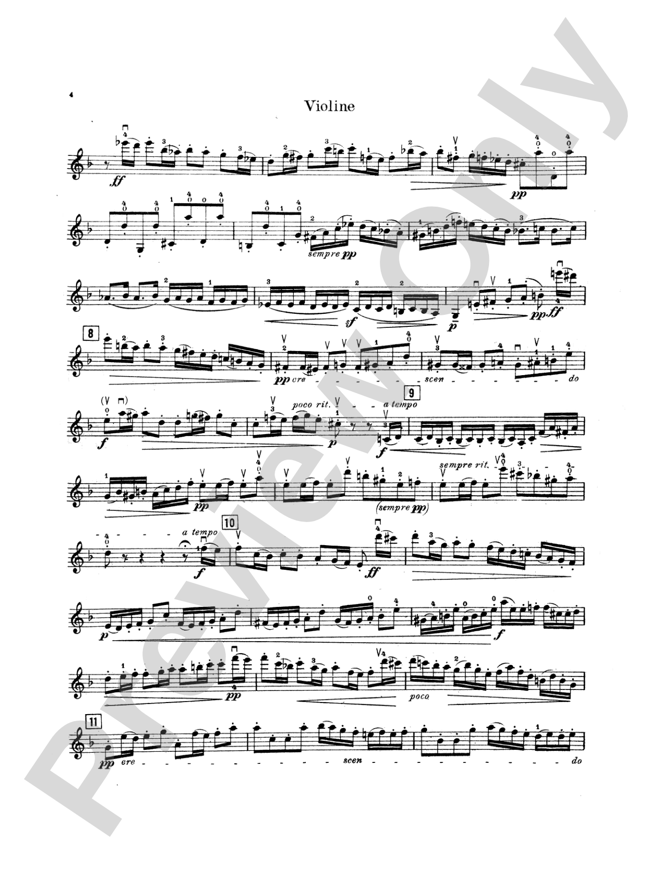 Reger: Suite in Olden Time, Op. 93: Violin Book