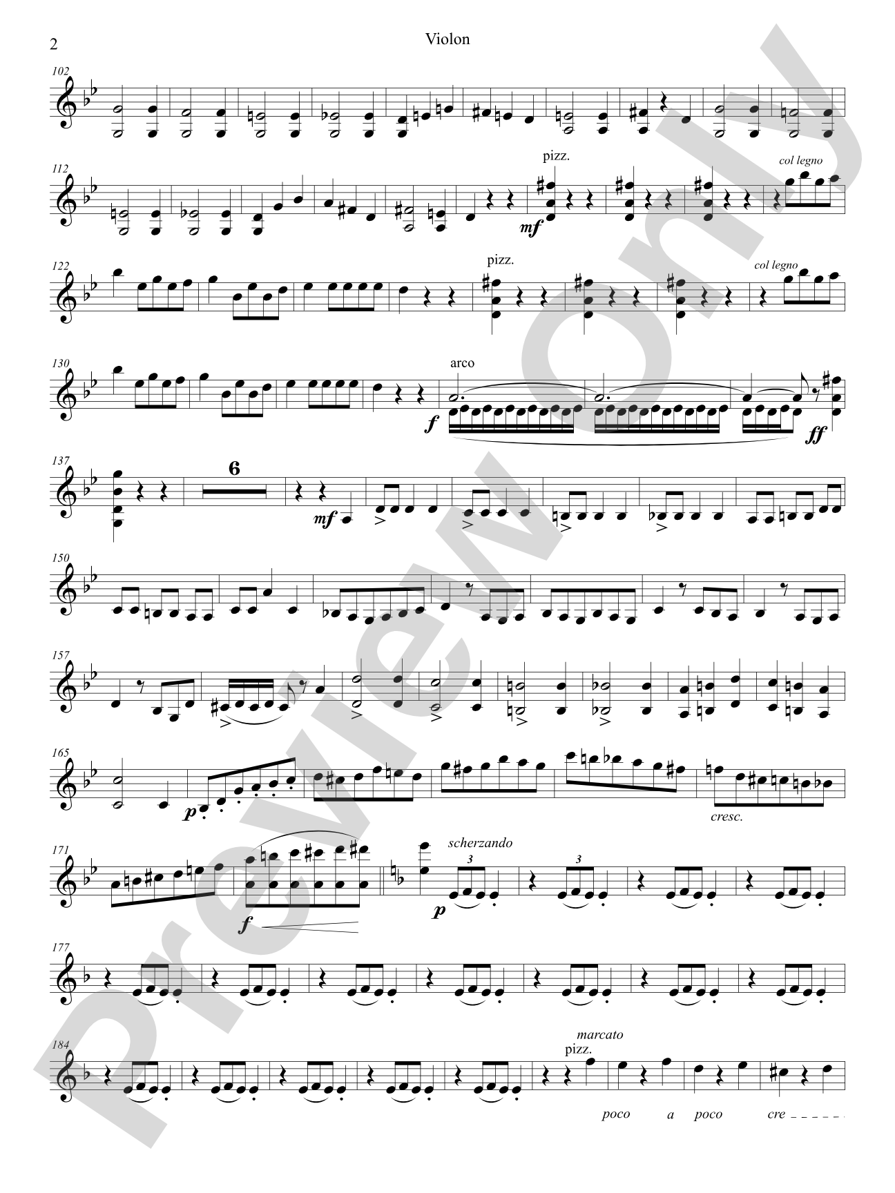 Saint-Saëns: Danse Macabre, Op. 40: Violin Book