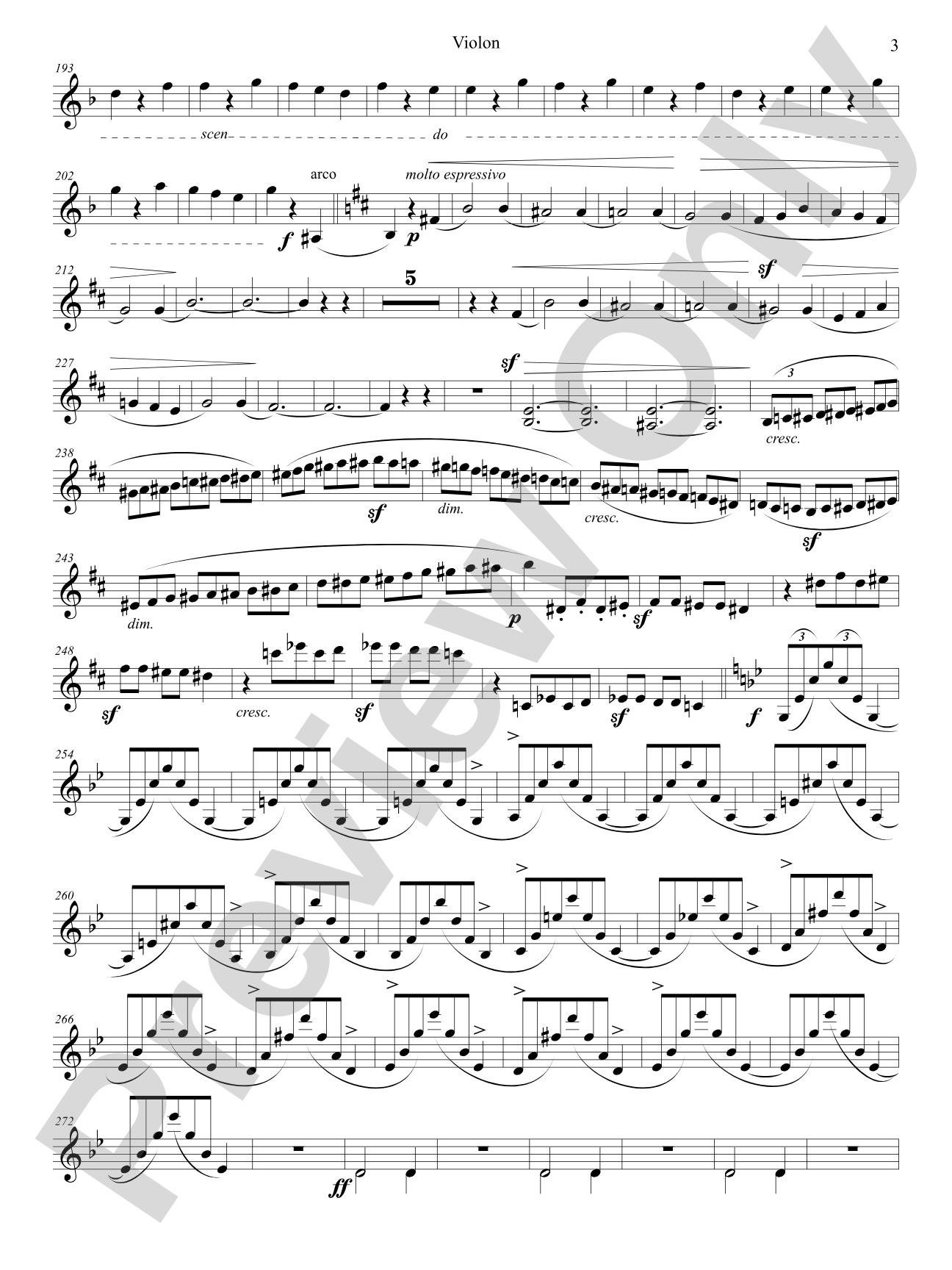 Saint-Saëns: Danse Macabre, Op. 40: Violin Book