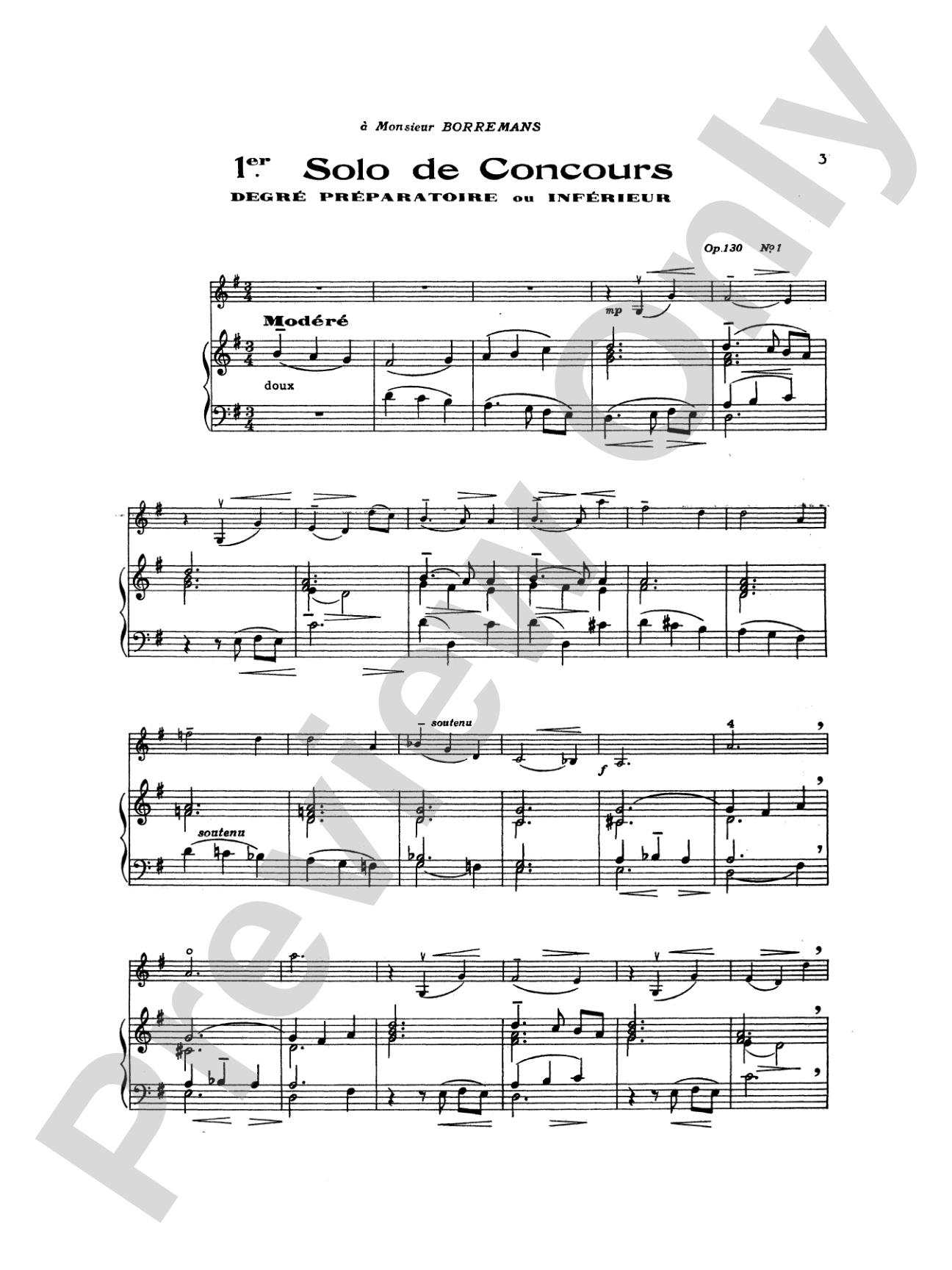 Wieniawski: Deux Solos de Concours, Op. 130 (Urtext)