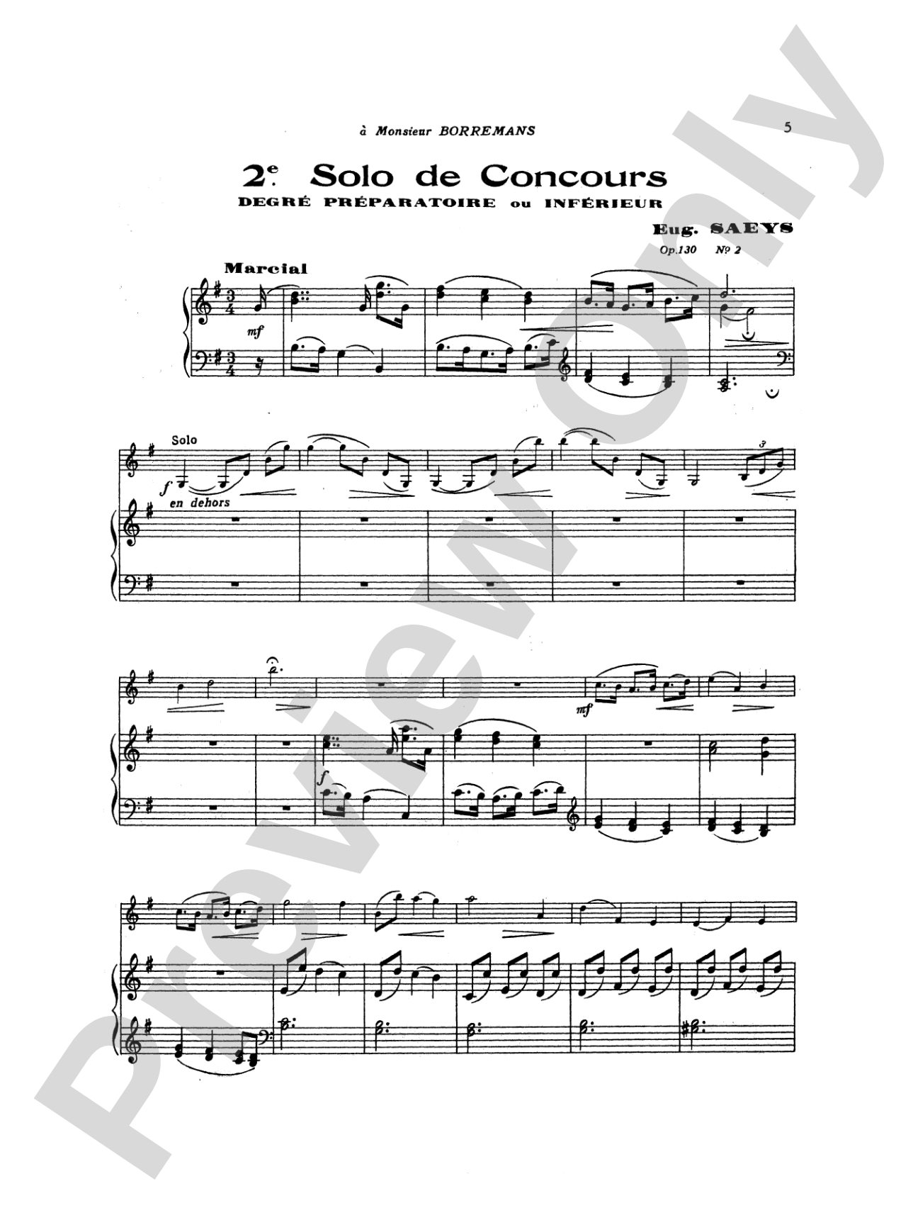 Wieniawski: Deux Solos de Concours, Op. 130 (Urtext)