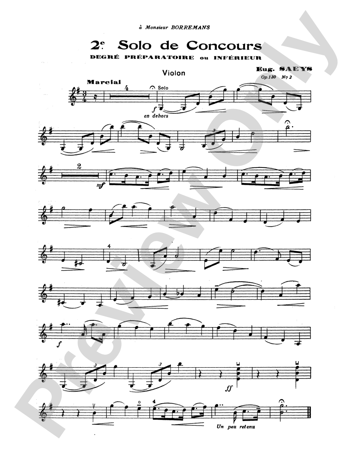 Wieniawski: Deux Solos de Concours, Op. 130 (Urtext)
