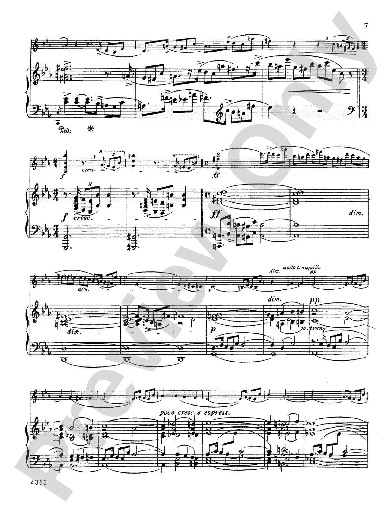 Strauss: Sonata in E flat Major, Op. 18