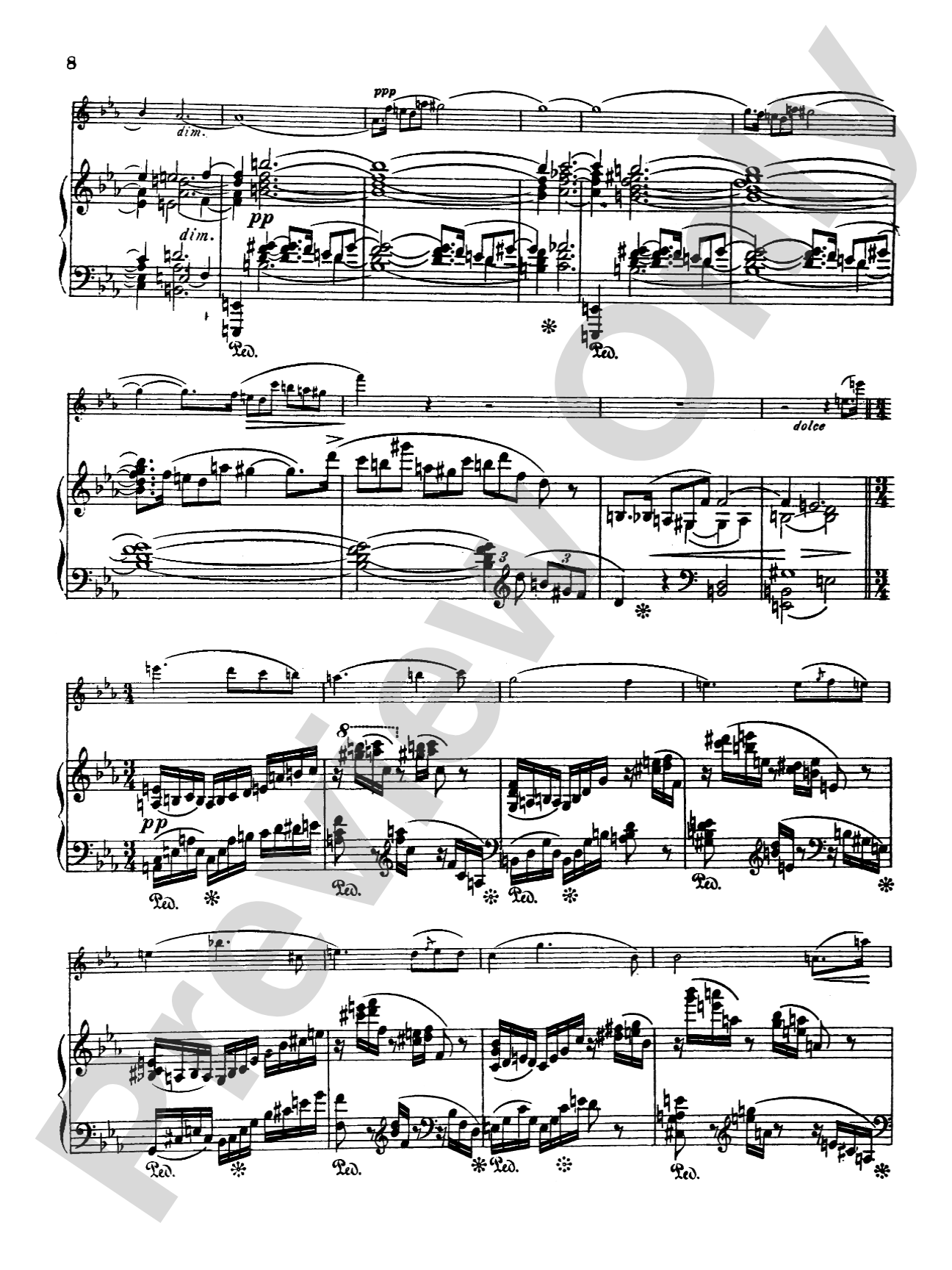 Strauss: Sonata in E flat Major, Op. 18
