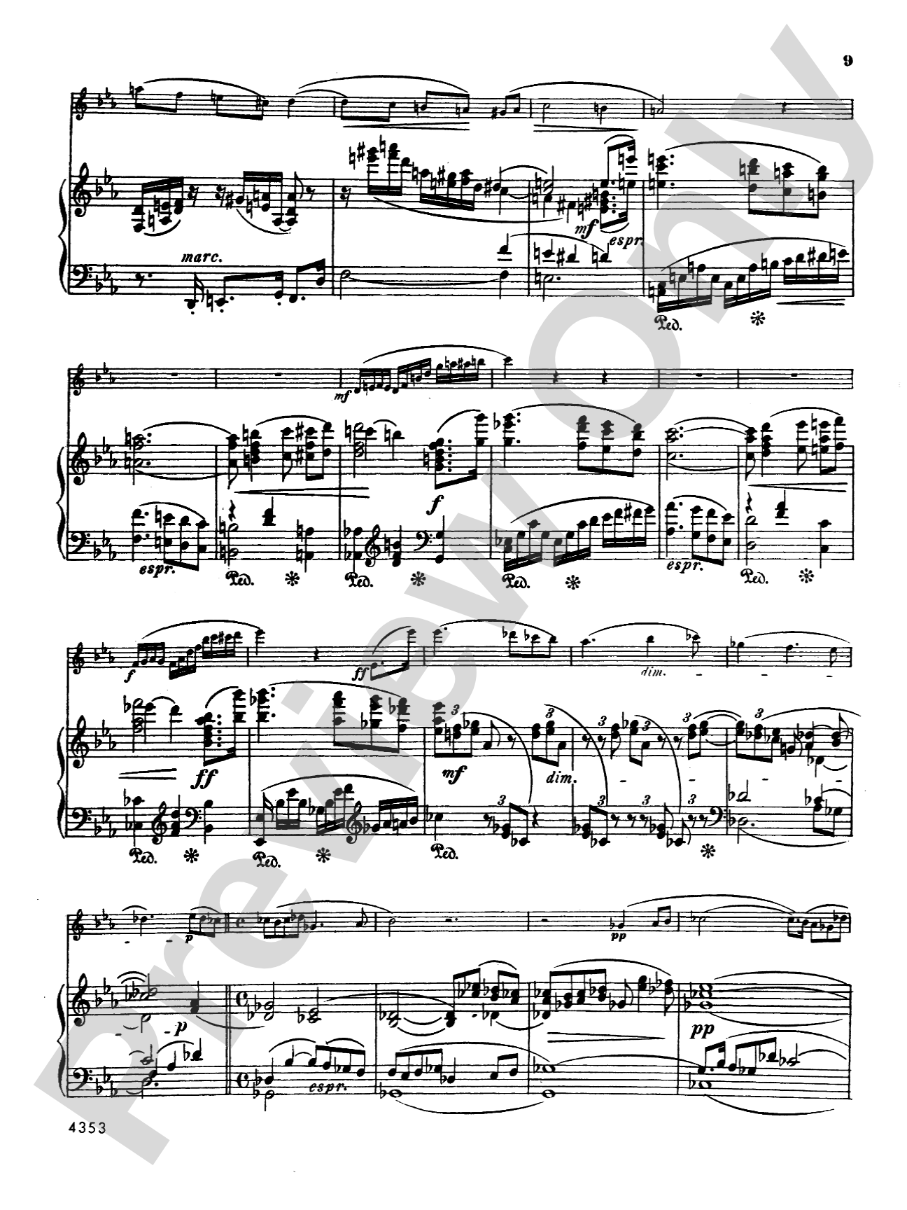 Strauss: Sonata in E flat Major, Op. 18