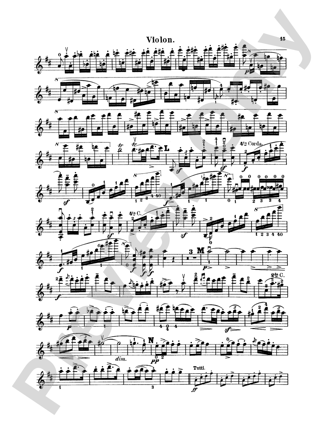 Lipinsky: Concerto Militare, Op. 21: Violin Book