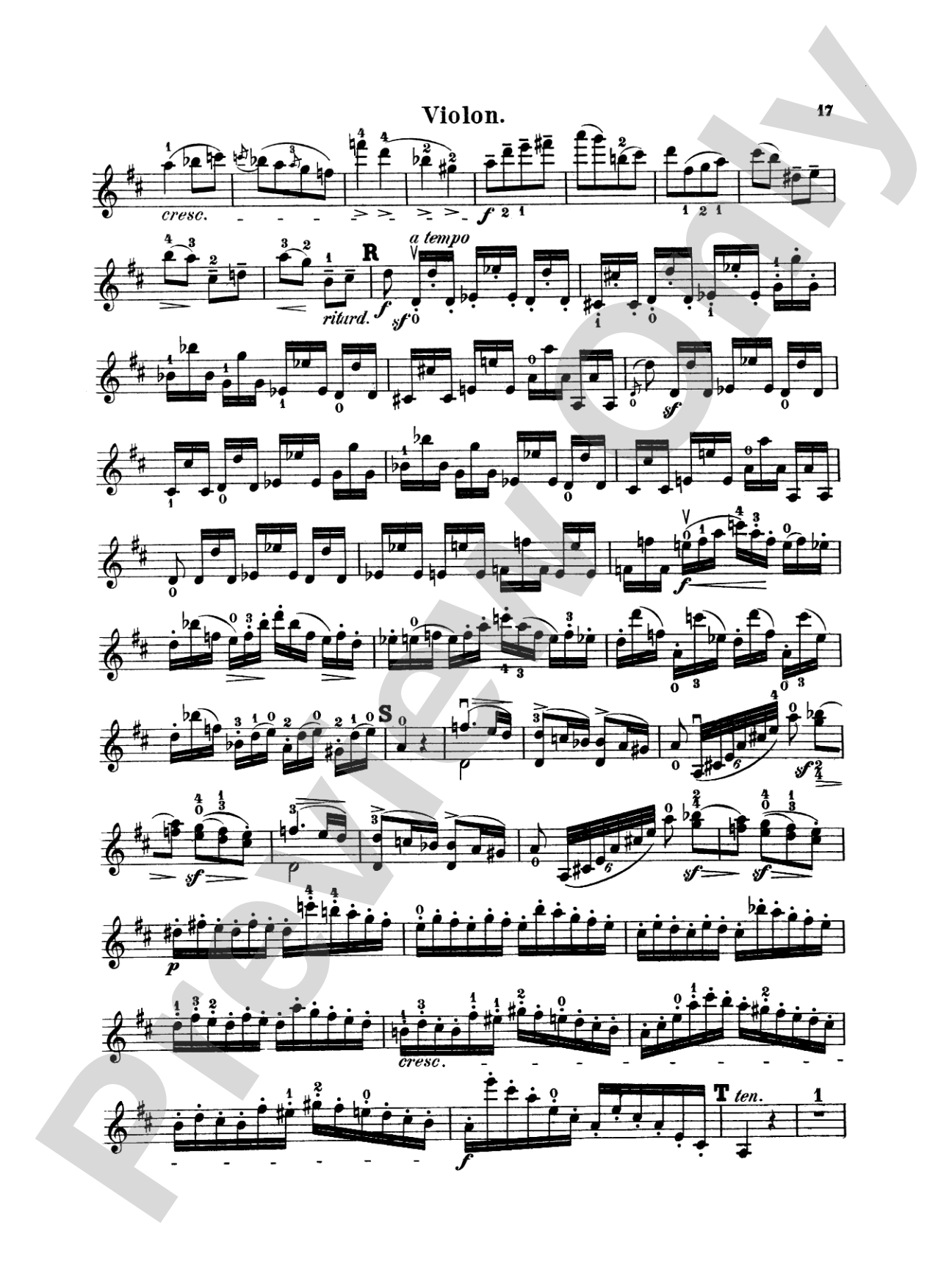Lipinsky: Concerto Militare, Op. 21: Violin Book