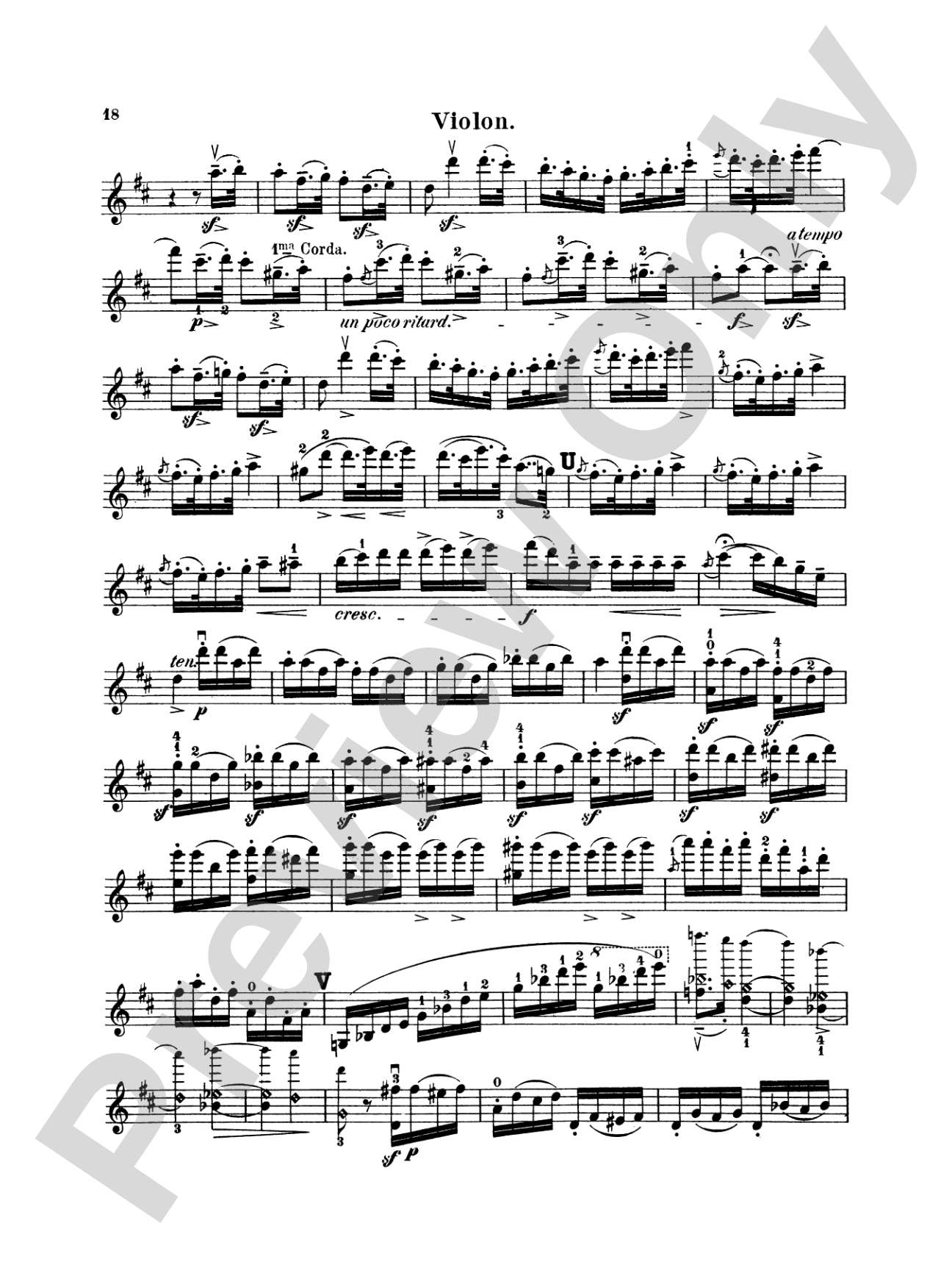 Lipinsky: Concerto Militare, Op. 21: Violin Book