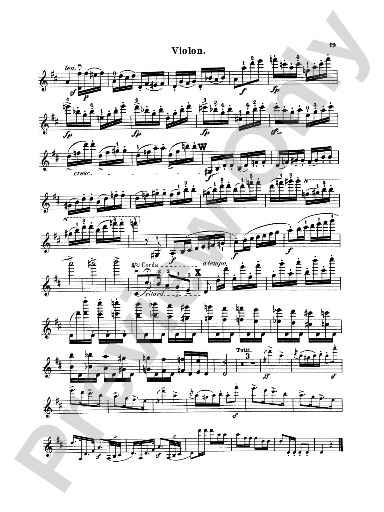 Lipinsky: Concerto Militare, Op. 21: Violin Book