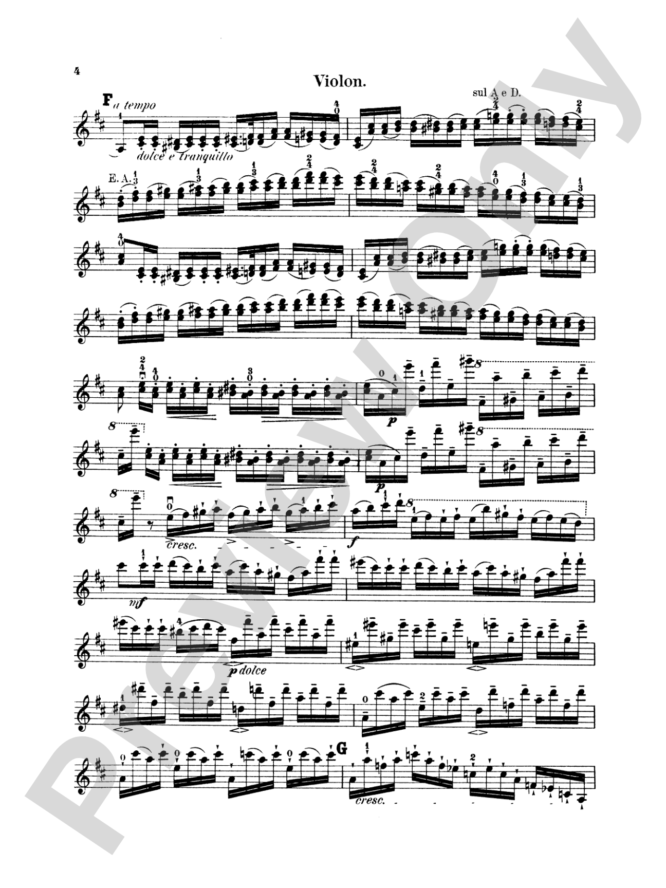 Lipinsky: Concerto Militare, Op. 21: Violin Book